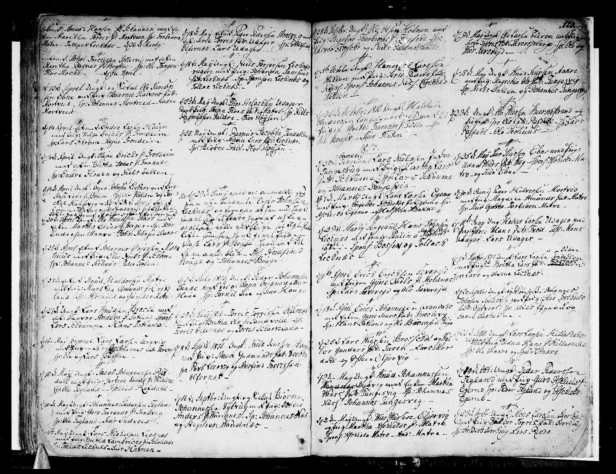 Skånevik sokneprestembete, SAB/A-77801/H/Haa: Parish register (official) no. A 2, 1790-1824, p. 123