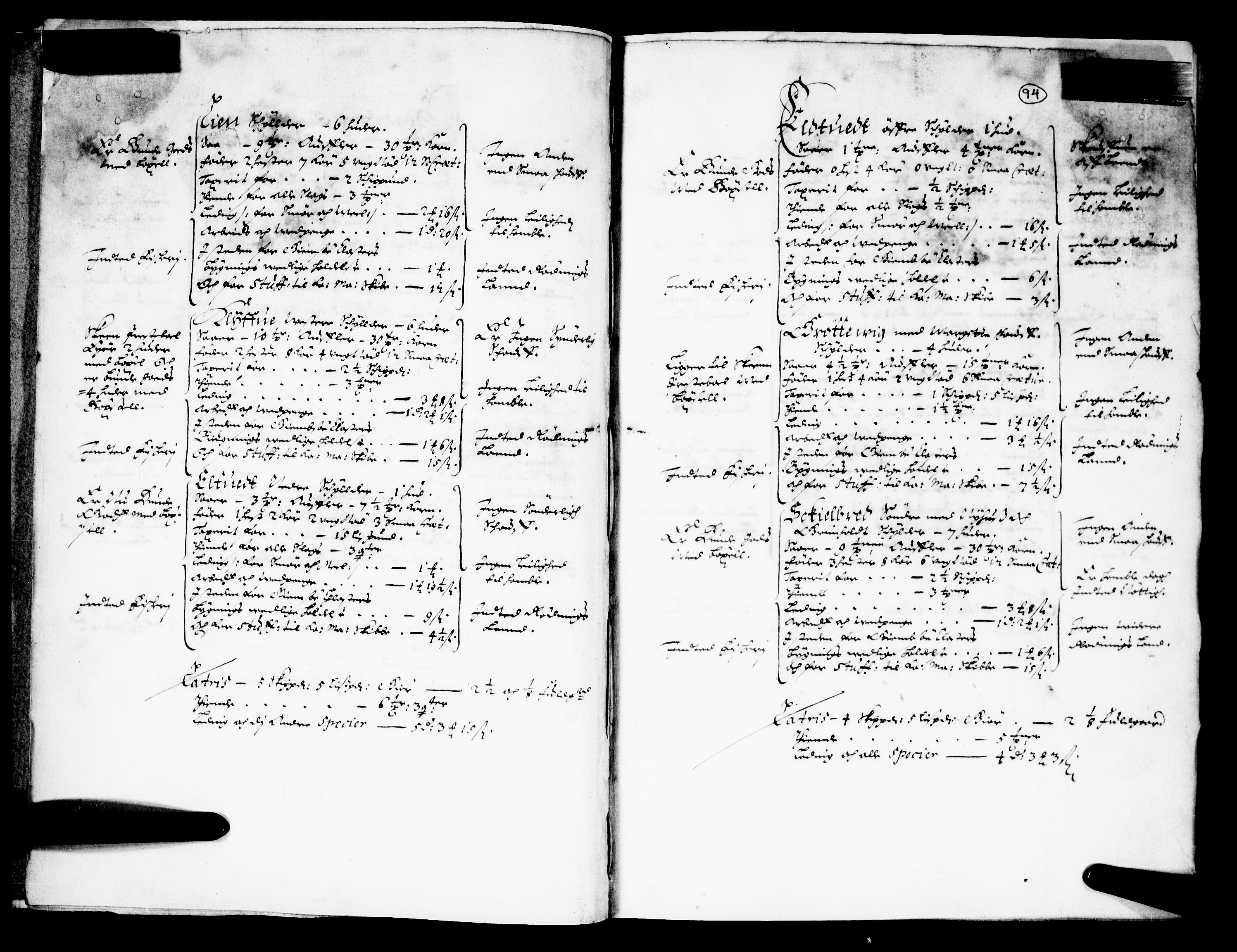 Rentekammeret inntil 1814, Realistisk ordnet avdeling, AV/RA-EA-4070/N/Nb/Nba/L0026: Nedre og Øvre Telemark fogderi, 1667, p. 93b-94a