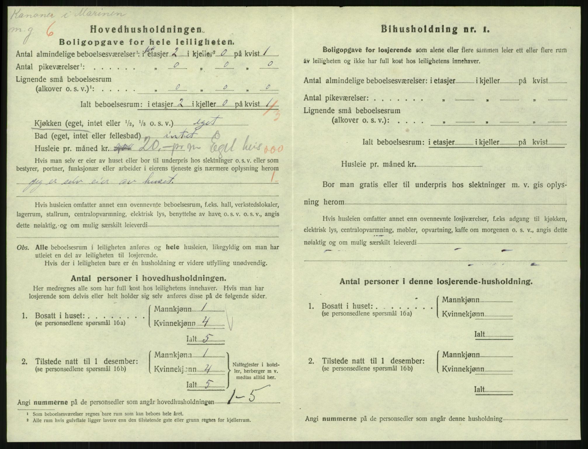 SAKO, 1920 census for Horten, 1920, p. 6296