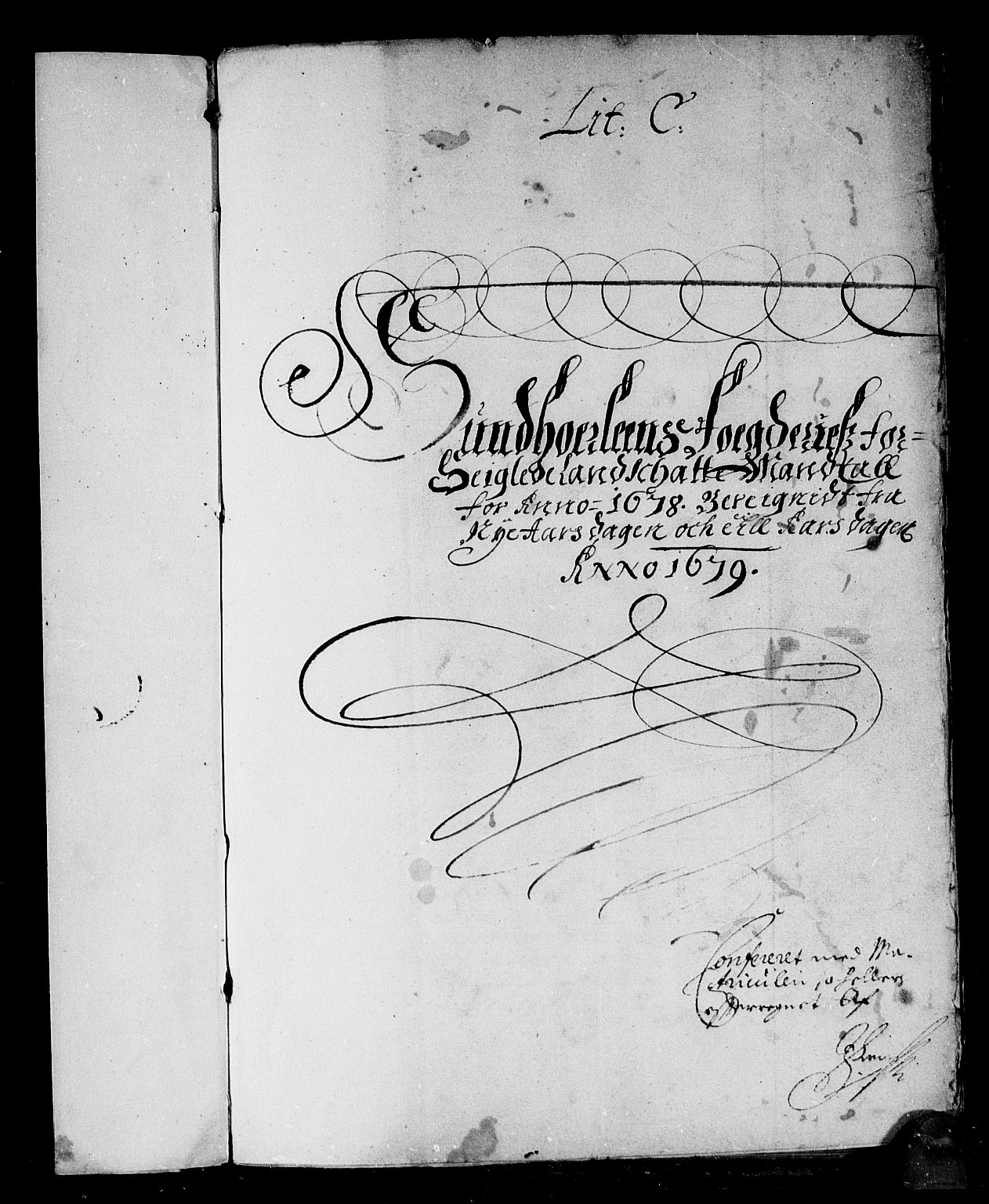 Rentekammeret inntil 1814, Reviderte regnskaper, Stiftamtstueregnskaper, Bergen stiftamt, RA/EA-6043/R/Rc/L0051: Bergen stiftamt, 1678