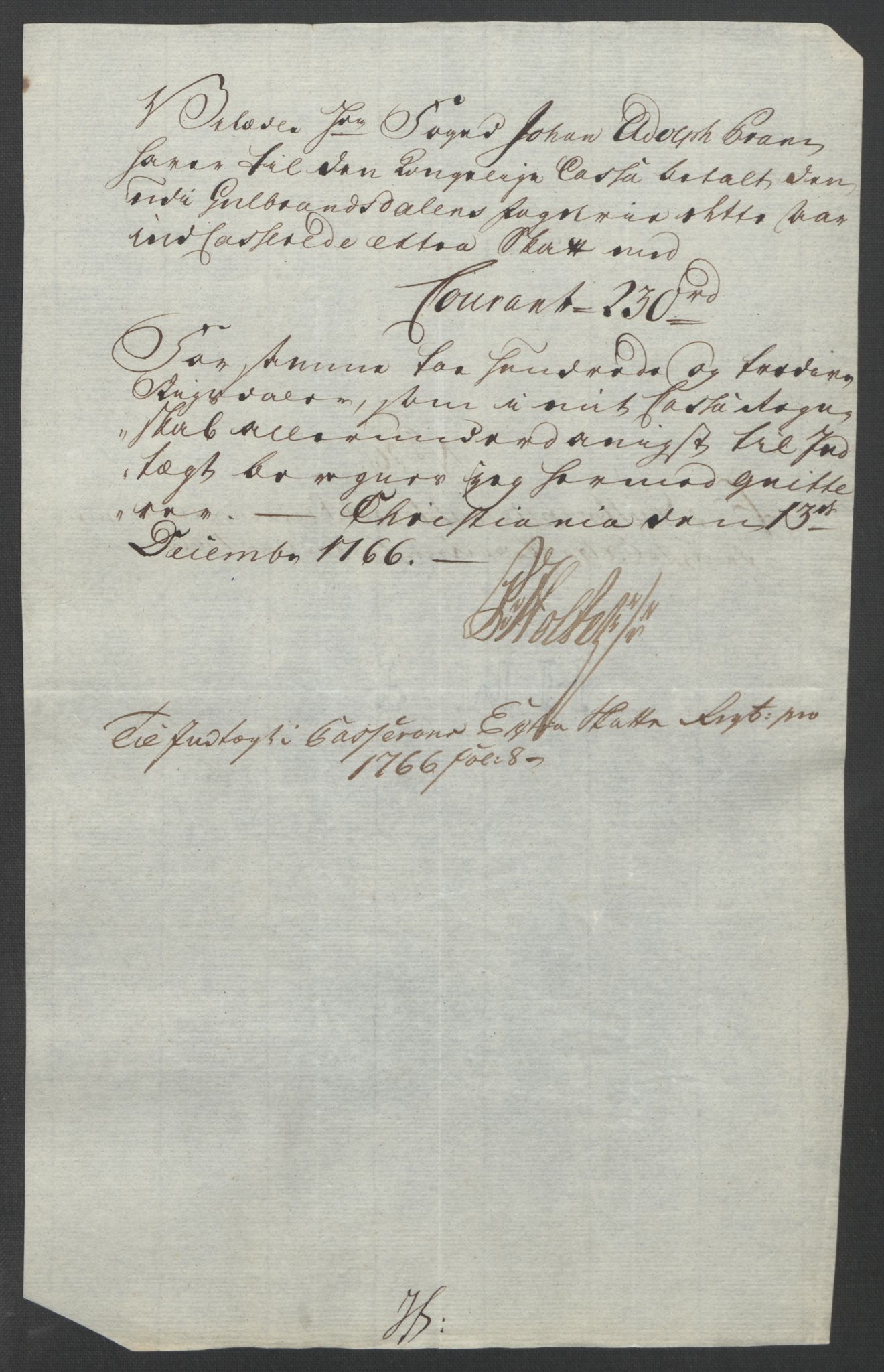 Rentekammeret inntil 1814, Reviderte regnskaper, Fogderegnskap, RA/EA-4092/R17/L1266: Ekstraskatten Gudbrandsdal, 1762-1766, p. 611