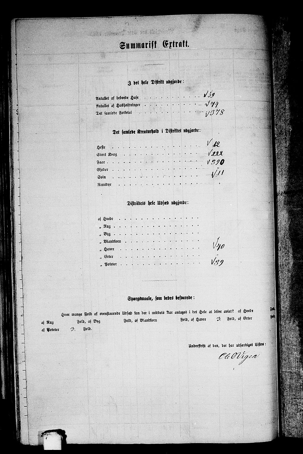 RA, 1865 census for Kinn, 1865, p. 127