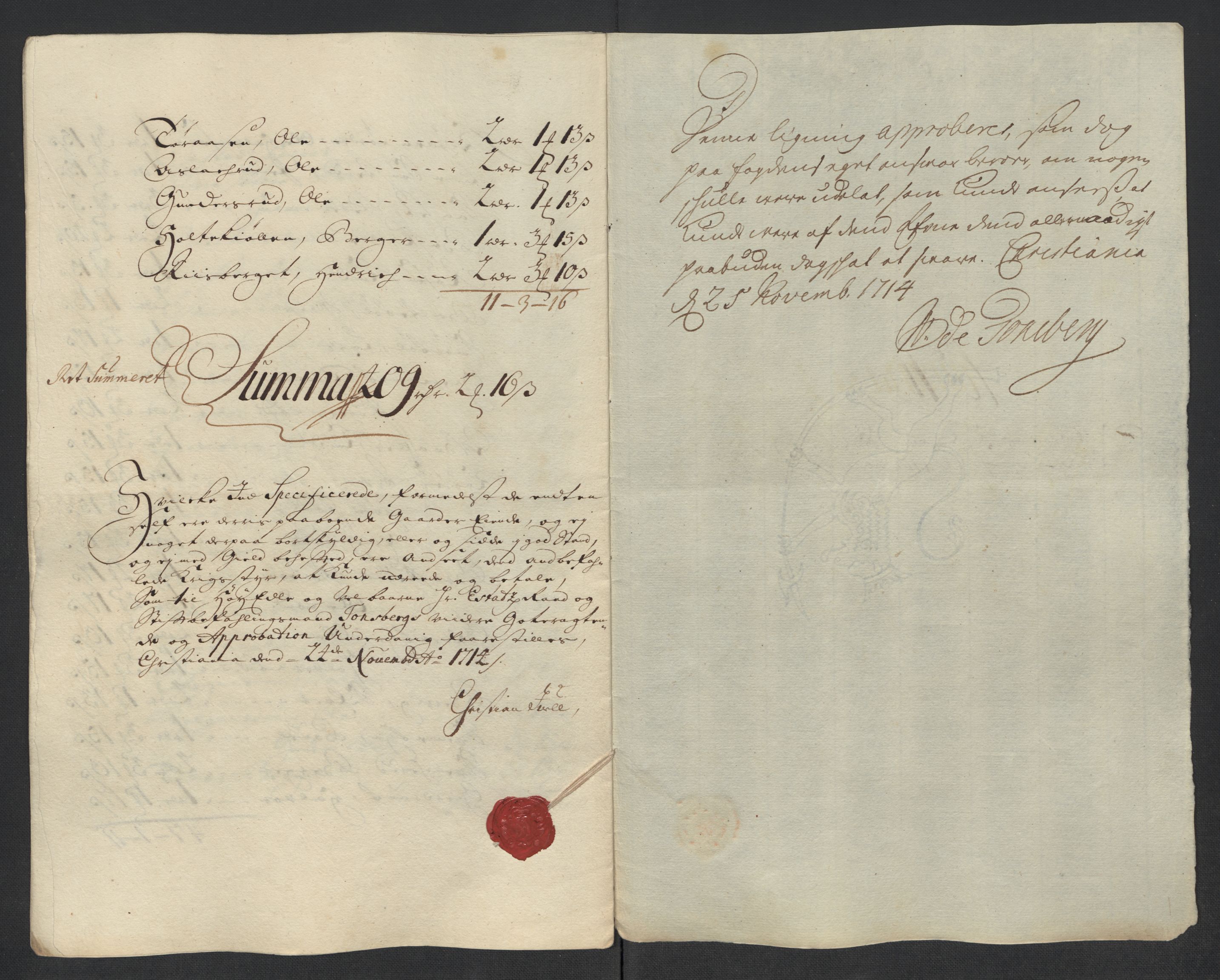 Rentekammeret inntil 1814, Reviderte regnskaper, Fogderegnskap, AV/RA-EA-4092/R13/L0852: Fogderegnskap Solør, Odal og Østerdal, 1714, p. 175