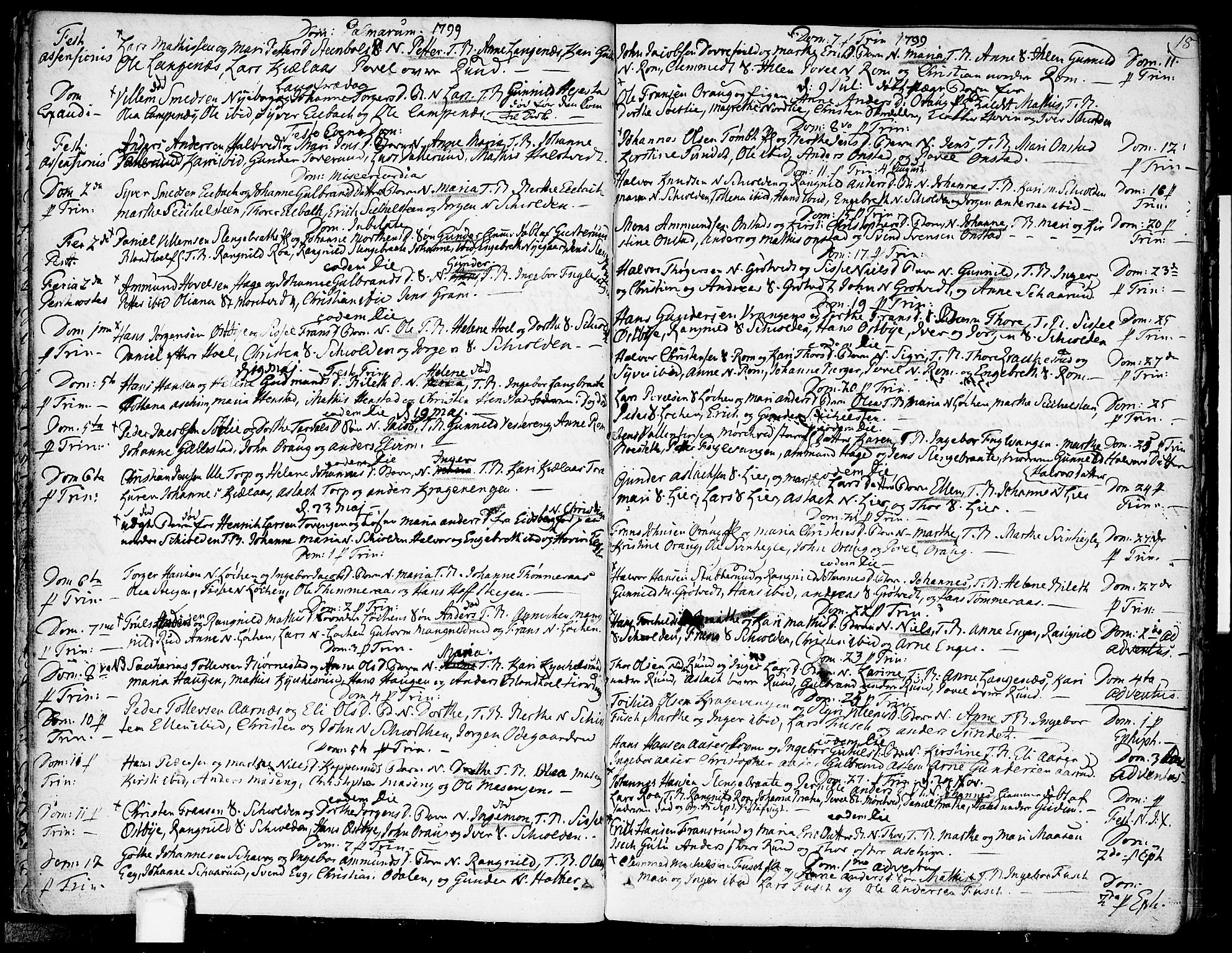 Askim prestekontor Kirkebøker, SAO/A-10900/F/Fa/L0003: Parish register (official) no. 3, 1790-1816, p. 18