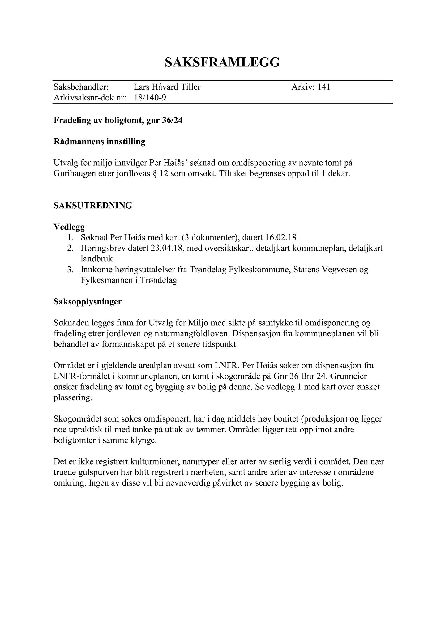 Klæbu Kommune, TRKO/KK/06-UM/L005: Utvalg for miljø - Møtedokumenter 2018, 2018, p. 361