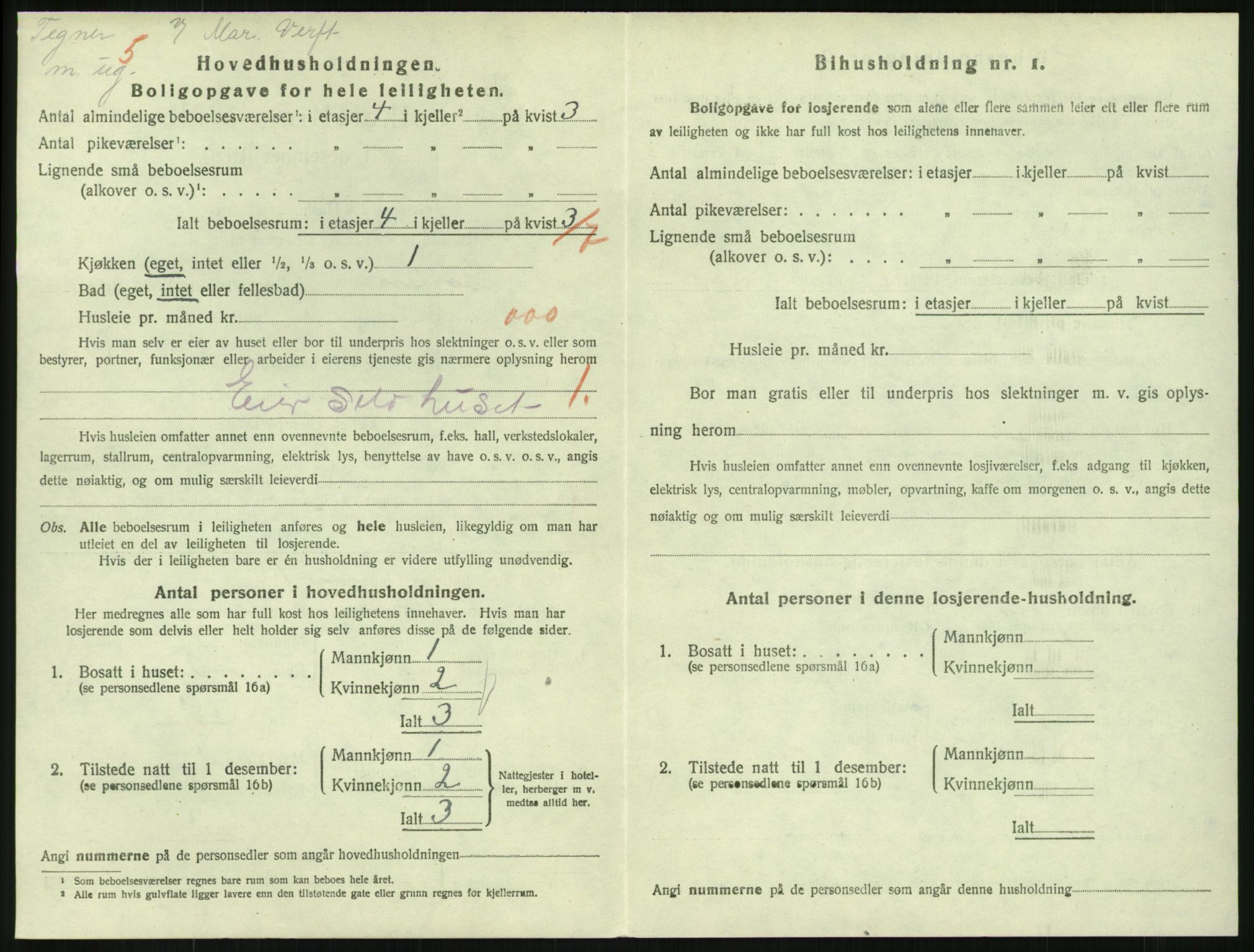 SAKO, 1920 census for Horten, 1920, p. 4564