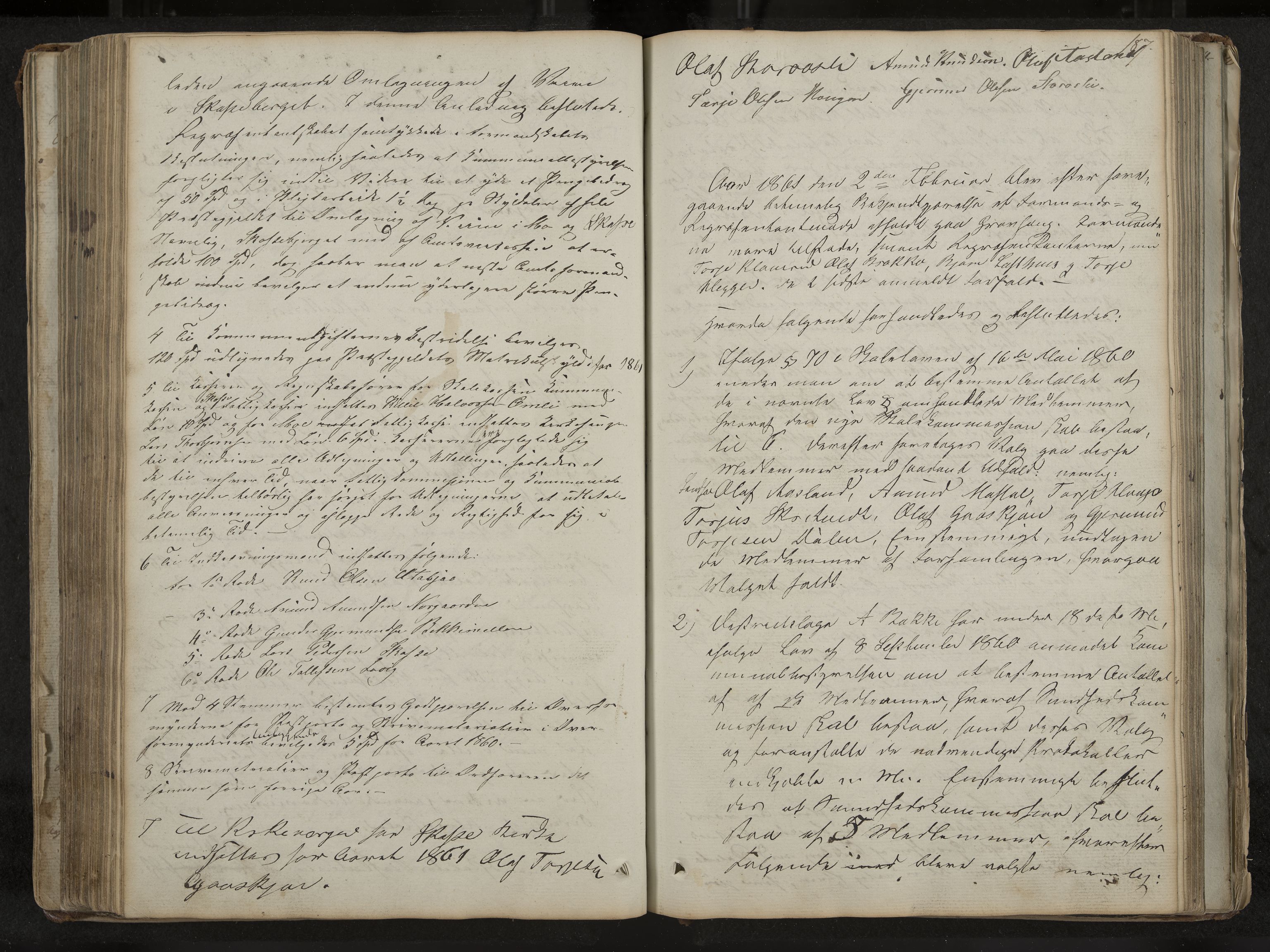 Mo formannskap og sentraladministrasjon, IKAK/0832021/A/L0001: Møtebok Mo og Skafså, 1837-1882, p. 187