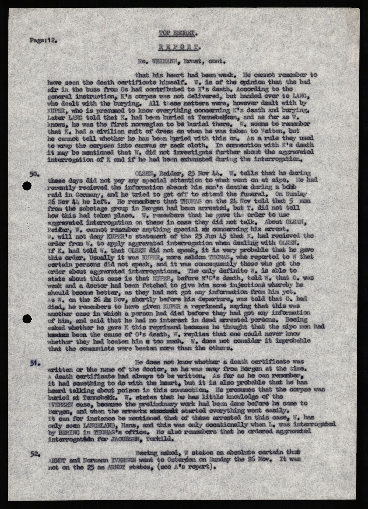 Forsvaret, Forsvarets overkommando II, AV/RA-RAFA-3915/D/Db/L0035: CI Questionaires. Tyske okkupasjonsstyrker i Norge. Tyskere., 1945-1946, p. 177