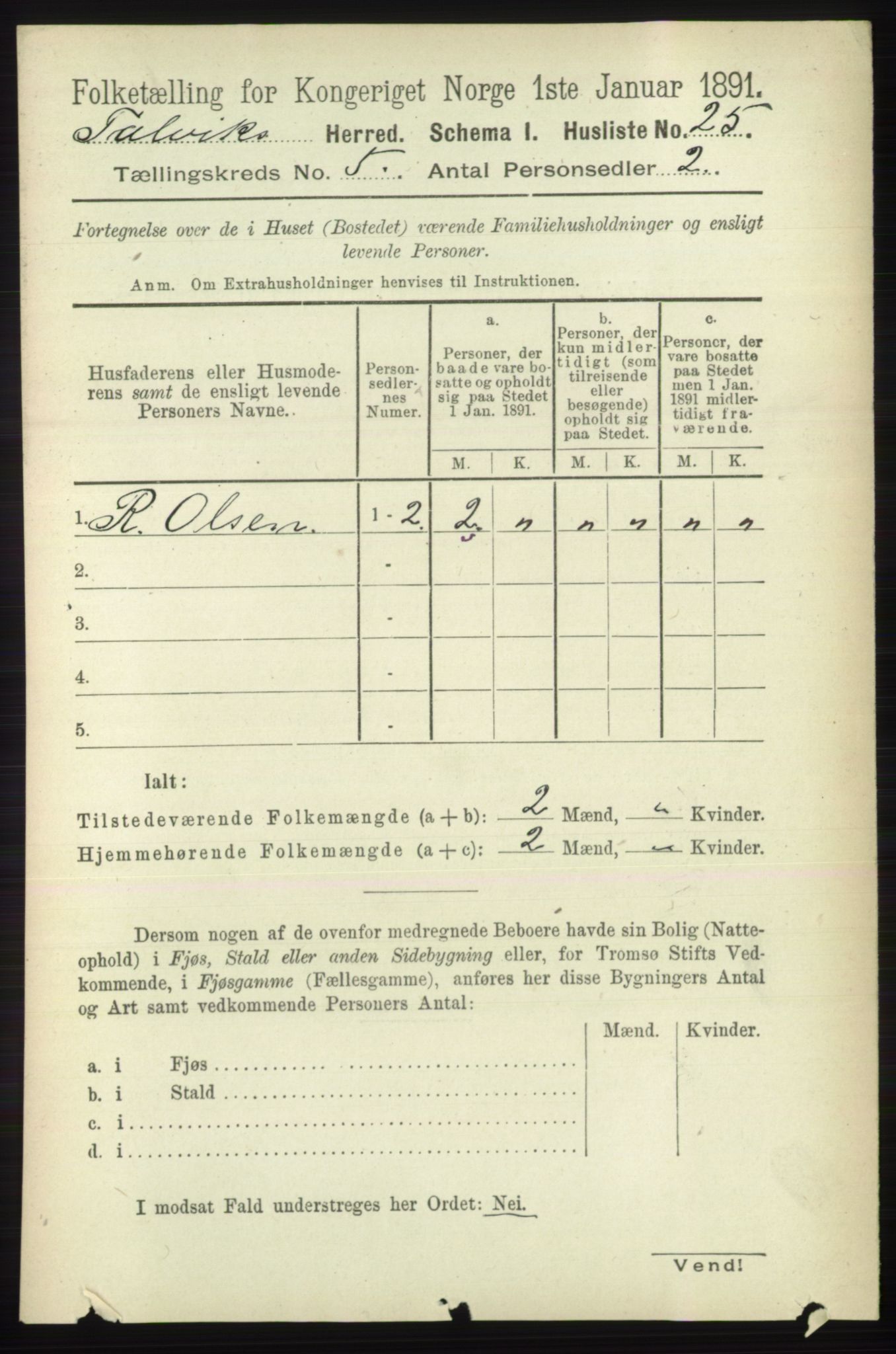 RA, 1891 census for 2013 Talvik, 1891, p. 1333