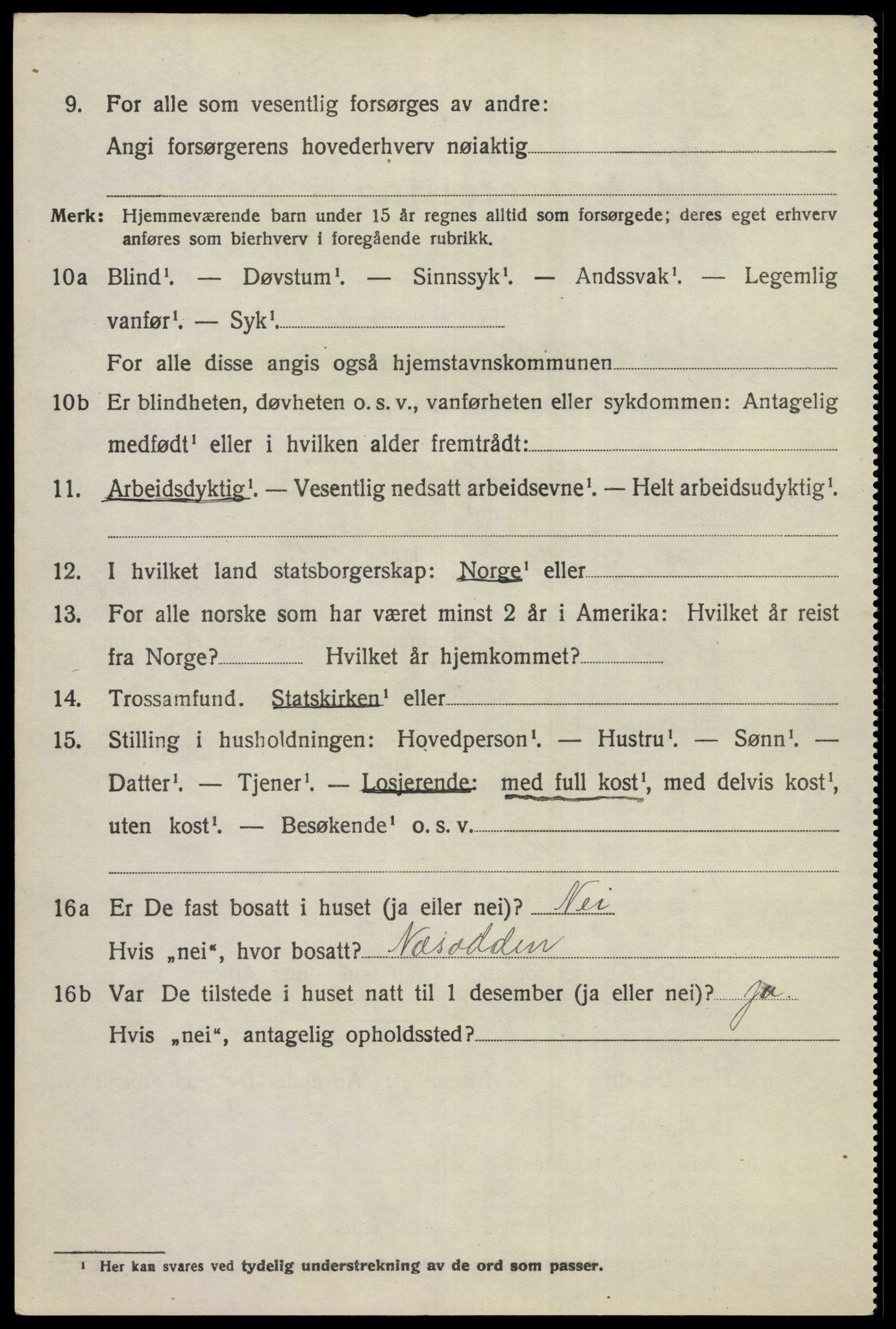 SAKO, 1920 census for Sigdal, 1920, p. 7637