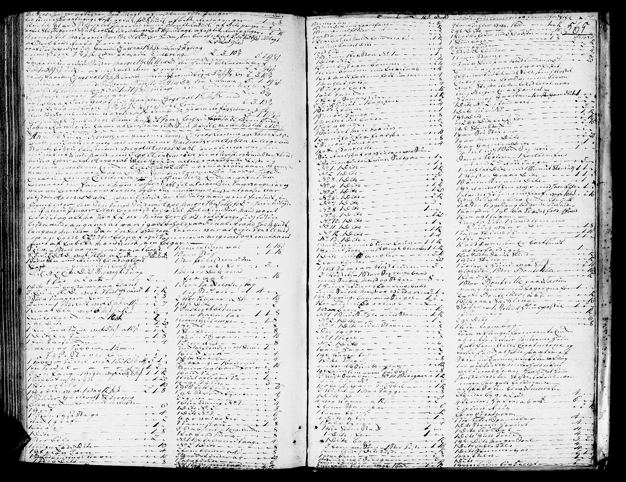 Namdal sorenskriveri, AV/SAT-A-4133/1/3/3A/L0010: Skifteprotokoll, 1764-1768, p. 564b-565a