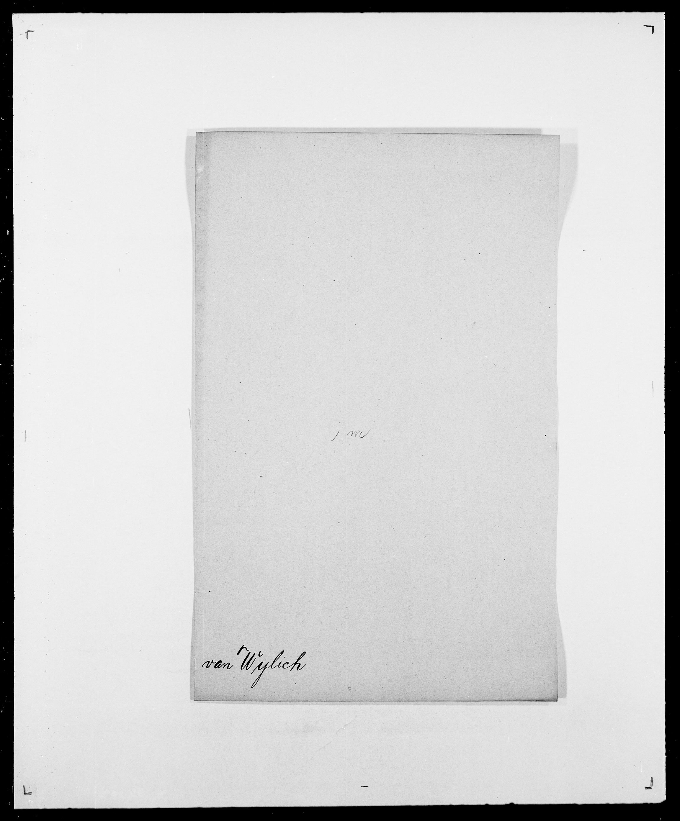 Delgobe, Charles Antoine - samling, SAO/PAO-0038/D/Da/L0043: Wulfsberg - v. Zanten, p. 16