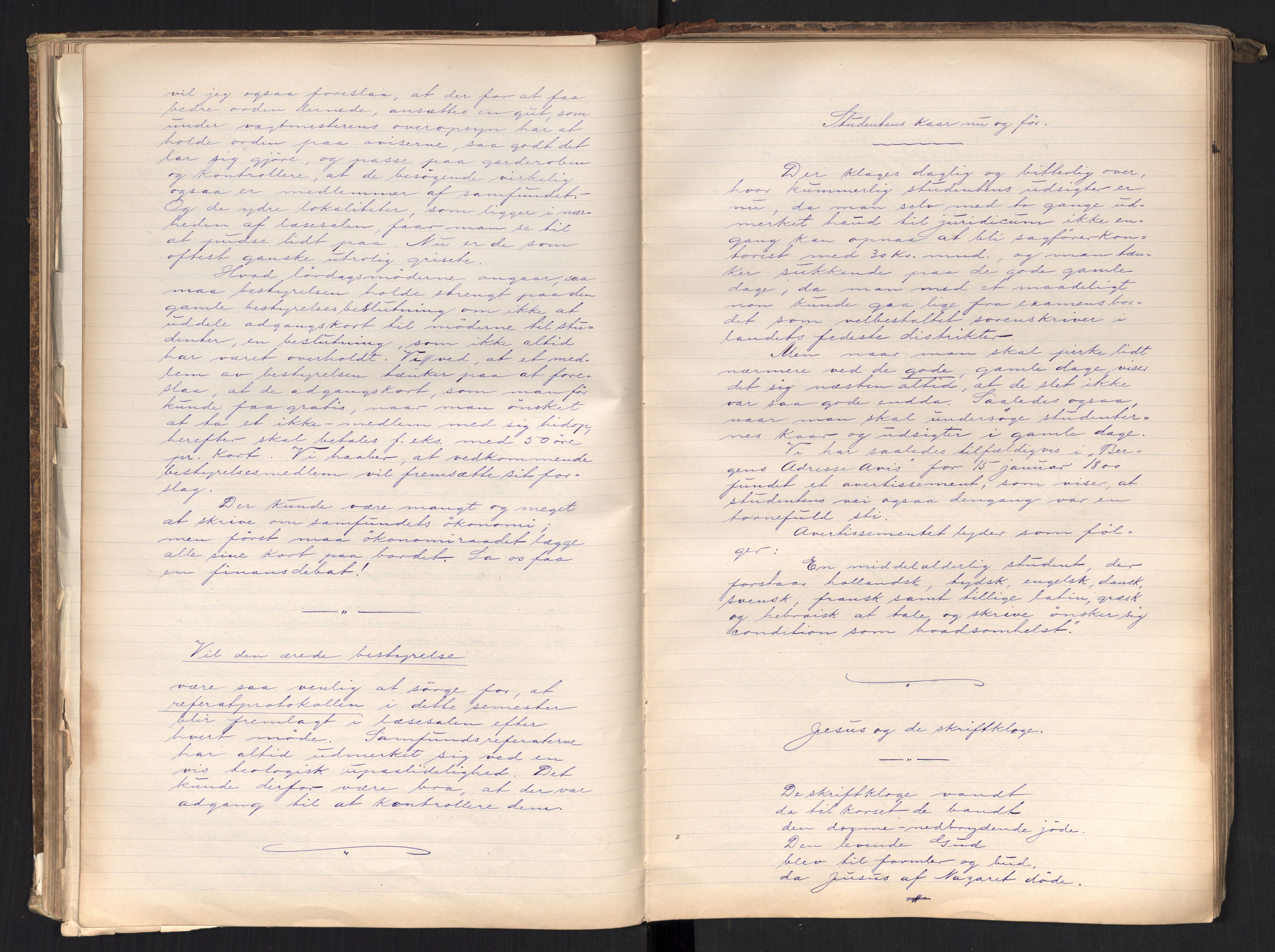 Det Norske Studentersamfund, AV/RA-PA-1322/X/Xa/L0017/0001: -- / Samfundsavisen (stort format), 1902-1904, p. 154