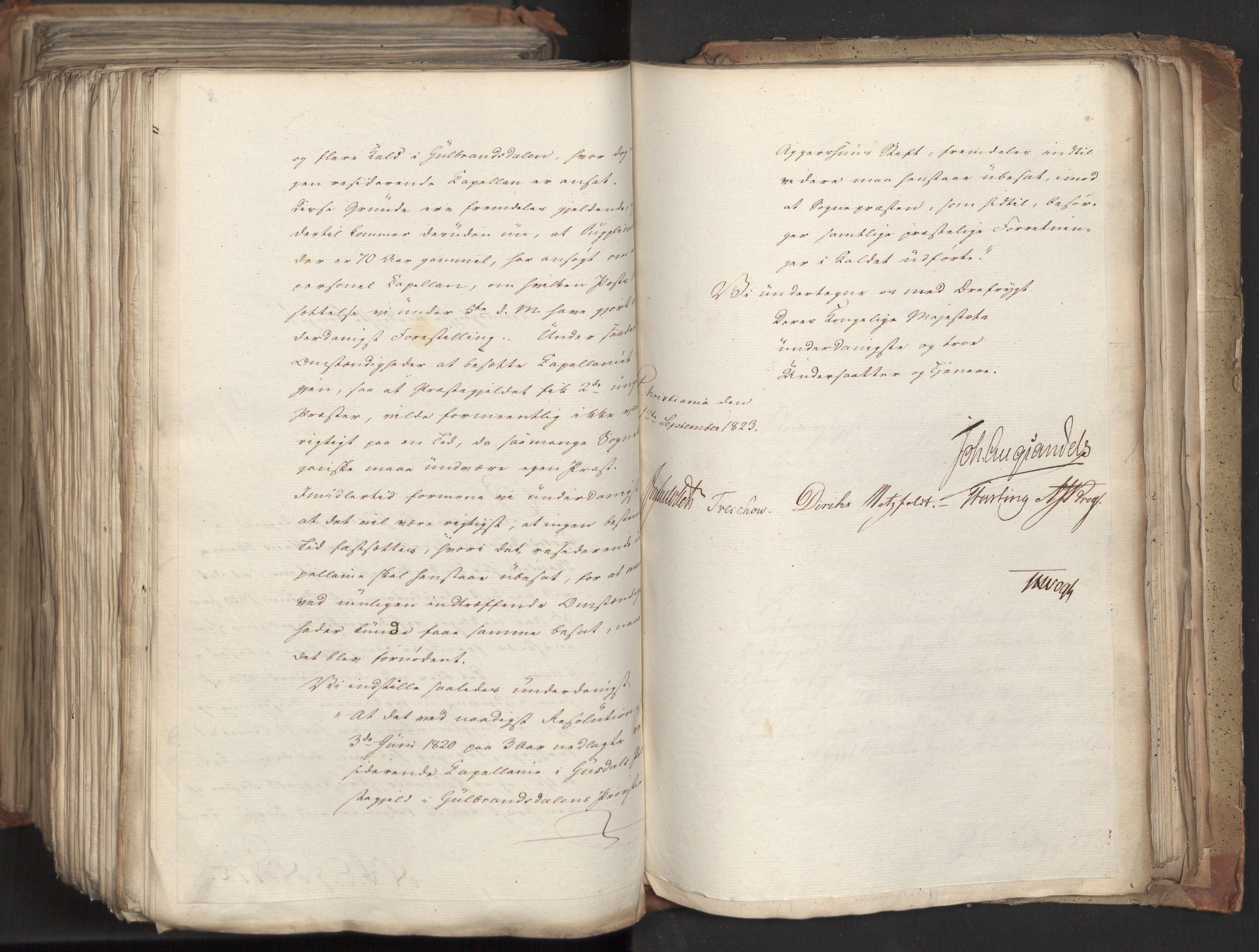Statsrådsavdelingen i Stockholm, AV/RA-S-1003/D/Da/L0035: Regjeringsinnstillinger nr. 541-840, 1823, p. 635