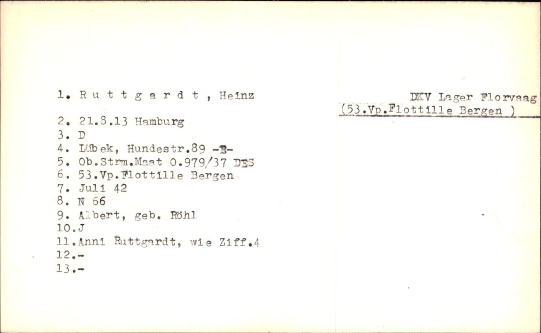 Hjemsendte tyskere , RA/RAFA-6487/D/Da/L0004: Paulik-Seher, 1945-1947, p. 589