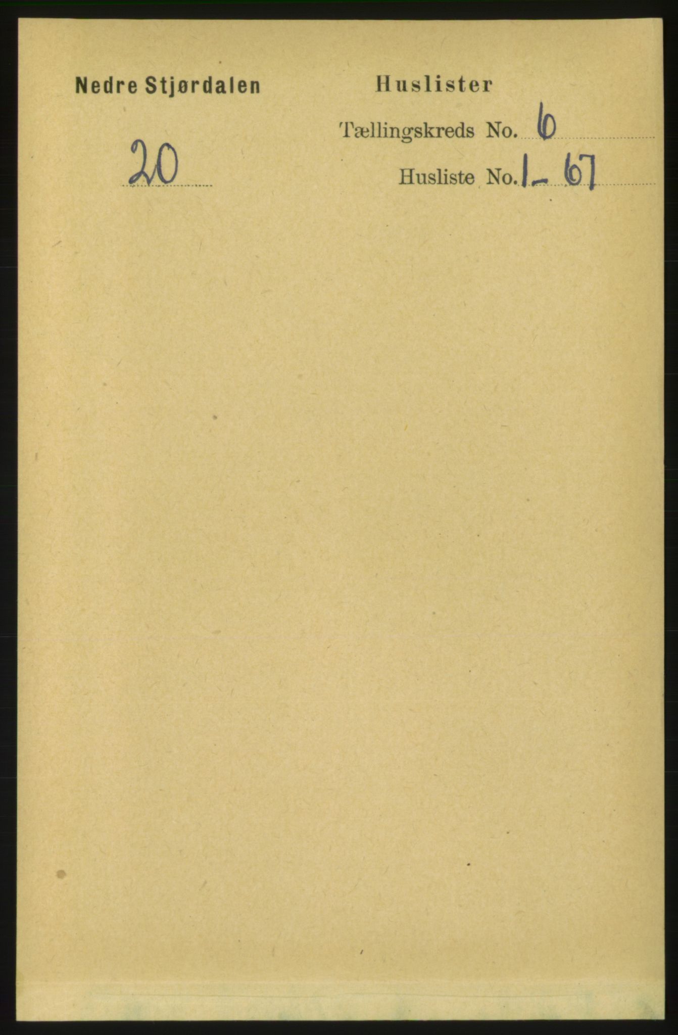 RA, 1891 census for 1714 Nedre Stjørdal, 1891, p. 2507