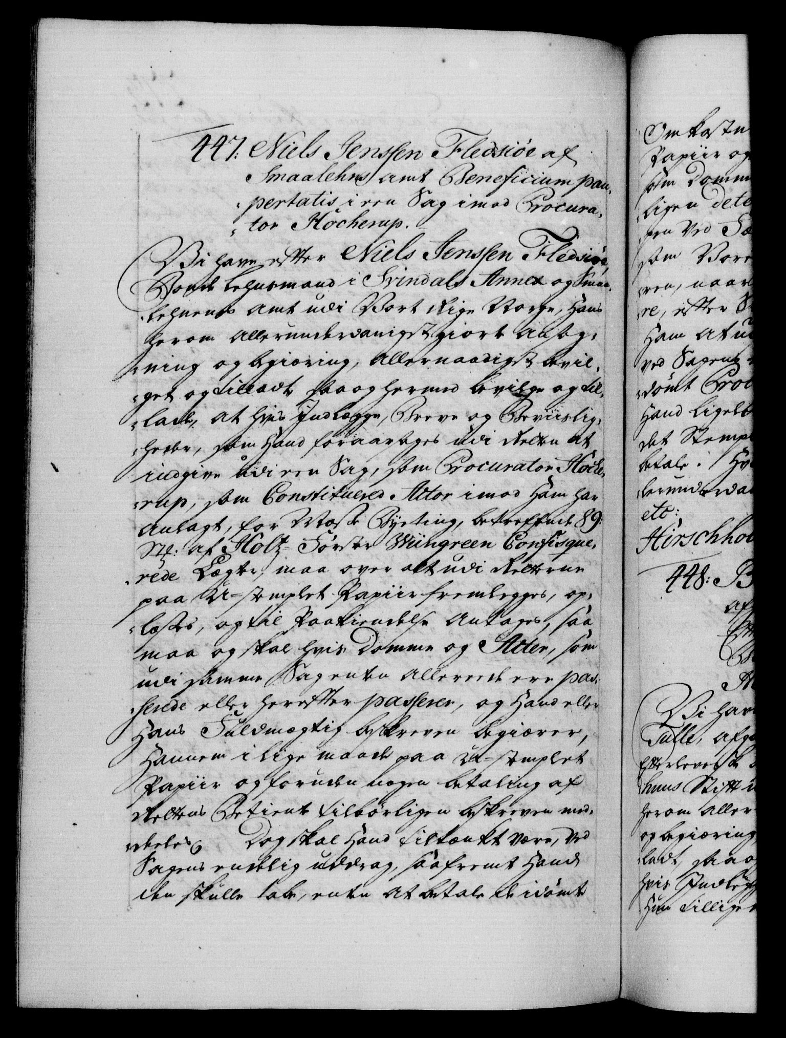 Danske Kanselli 1572-1799, AV/RA-EA-3023/F/Fc/Fca/Fcaa/L0034: Norske registre, 1745-1746, p. 273b