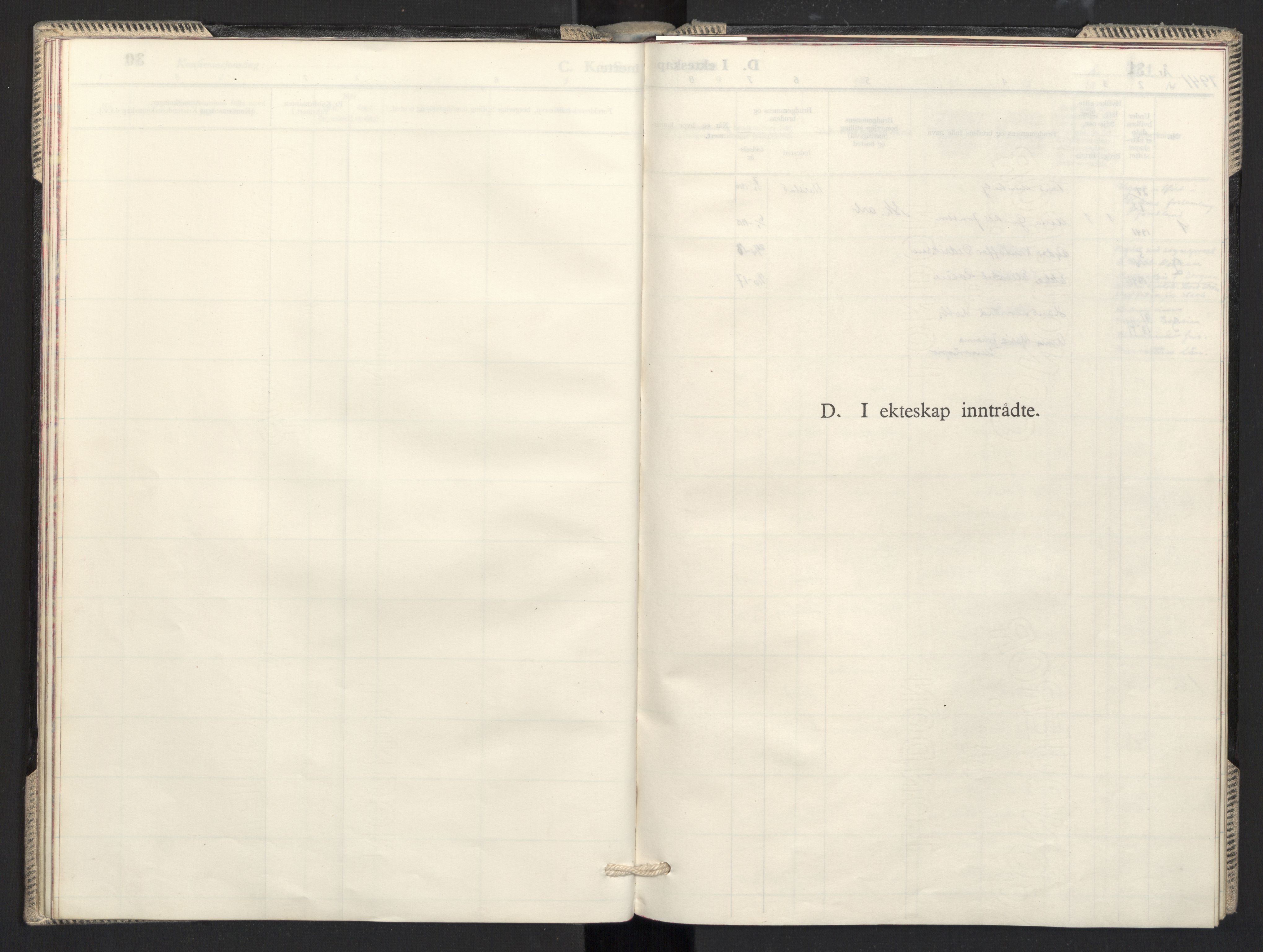 Prestekontoret i Sverige under okkupasjonen Kirkebøker, SAO/A-11045/F/L0001: Parish register (official) no. 1, 1941-1945