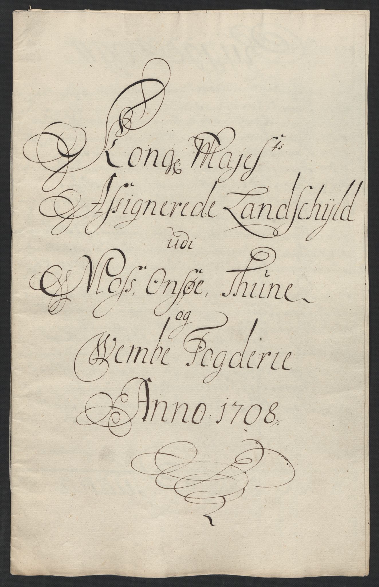 Rentekammeret inntil 1814, Reviderte regnskaper, Fogderegnskap, RA/EA-4092/R04/L0134: Fogderegnskap Moss, Onsøy, Tune, Veme og Åbygge, 1707-1708, p. 269