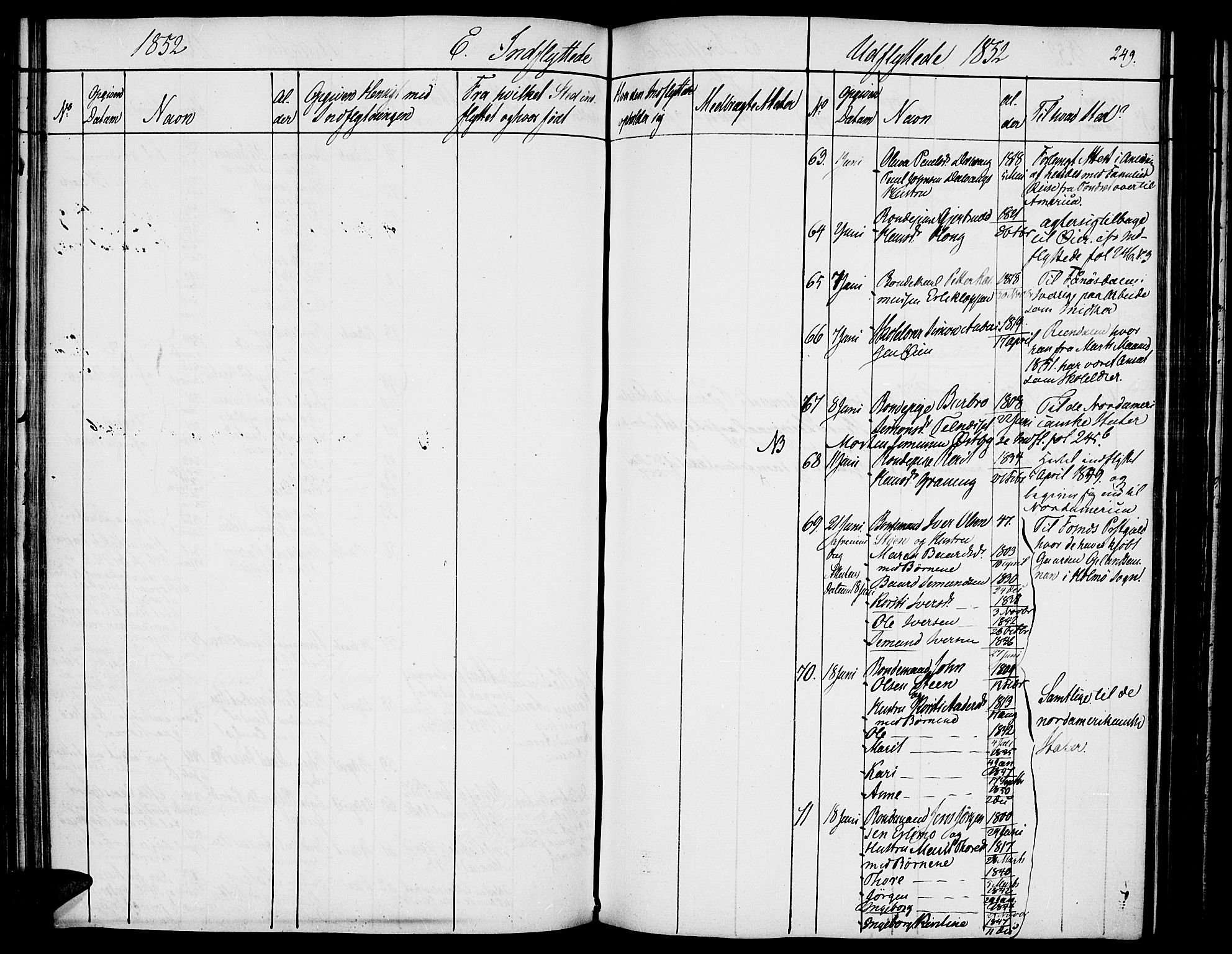 Tolga prestekontor, AV/SAH-PREST-062/K/L0005: Parish register (official) no. 5, 1836-1852, p. 249