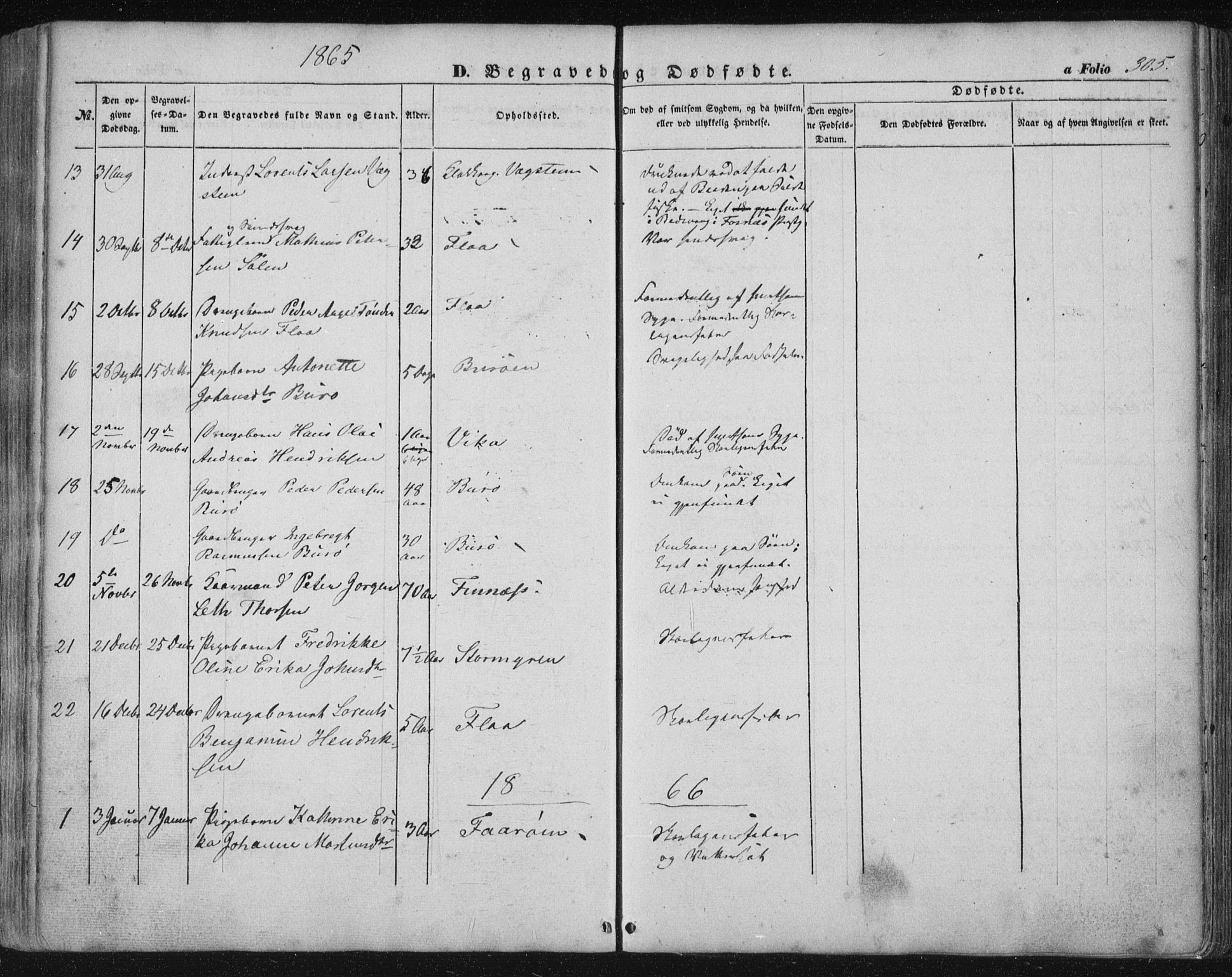 Ministerialprotokoller, klokkerbøker og fødselsregistre - Nordland, AV/SAT-A-1459/816/L0240: Parish register (official) no. 816A06, 1846-1870, p. 305