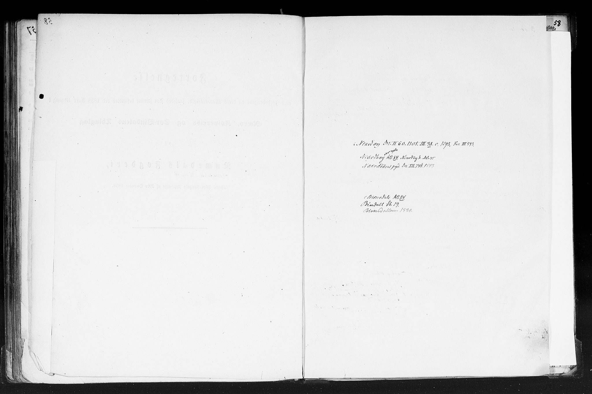 Rygh, RA/PA-0034/F/Fb/L0015/0001: Matrikkelen for 1838 / Matrikkelen for 1838 - Nordre Trondhjems amt (Nord-Trøndelag fylke), 1838, p. 58b