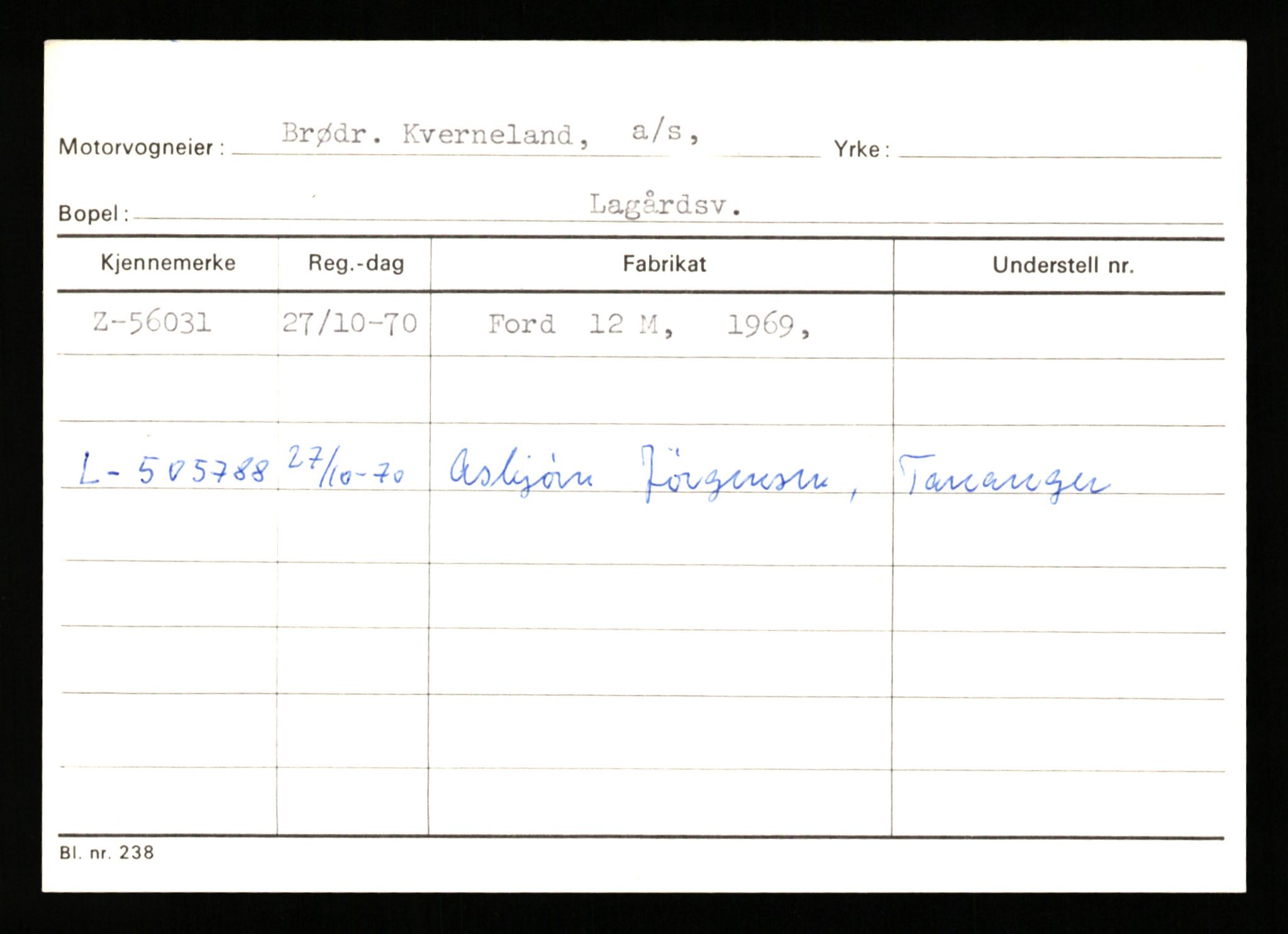 Stavanger trafikkstasjon, AV/SAST-A-101942/0/G/L0007: Registreringsnummer: 49019 - 67460, 1930-1971, p. 1691