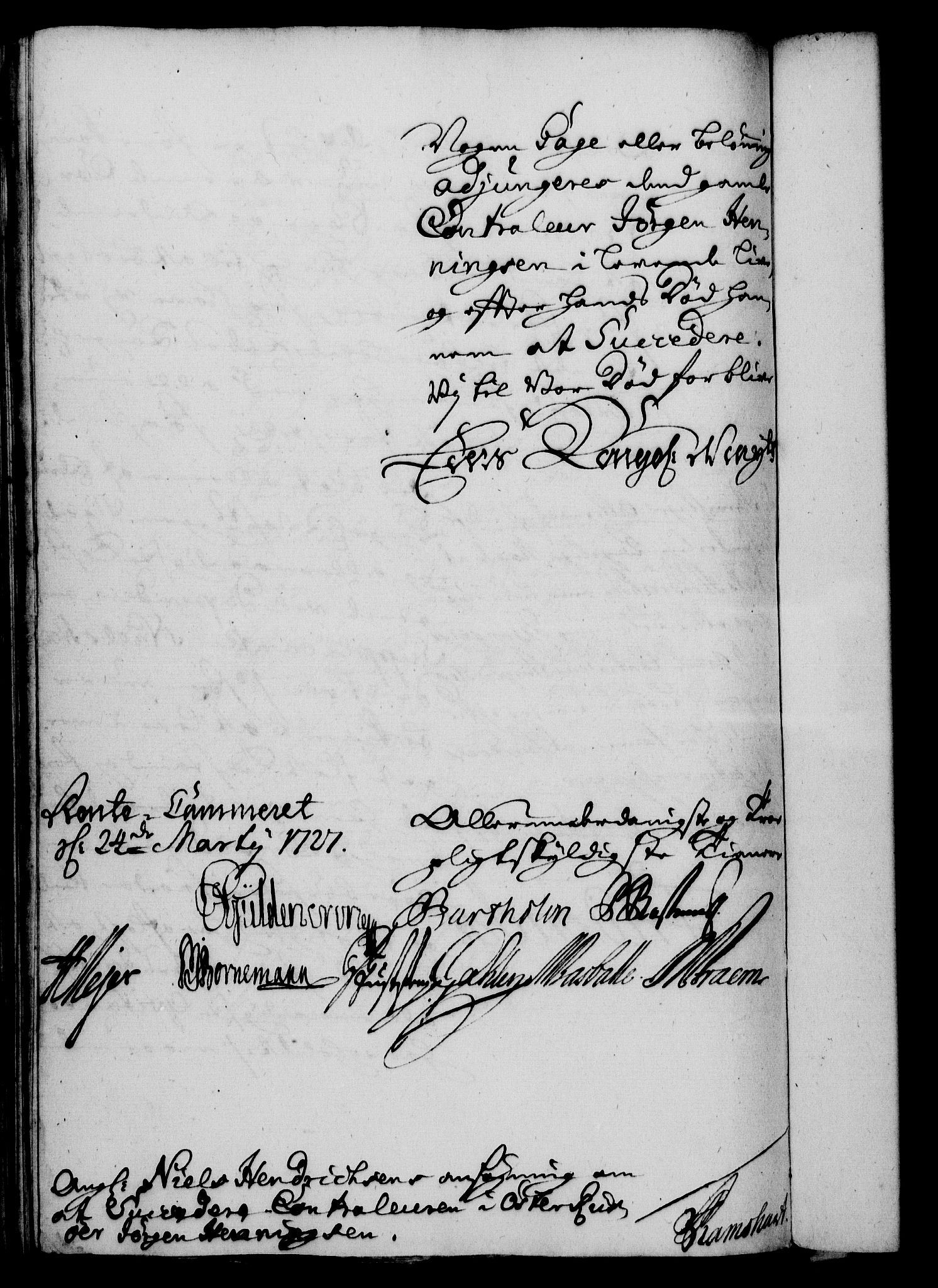 Rentekammeret, Kammerkanselliet, AV/RA-EA-3111/G/Gf/Gfa/L0010: Norsk relasjons- og resolusjonsprotokoll (merket RK 52.10), 1727, p. 369