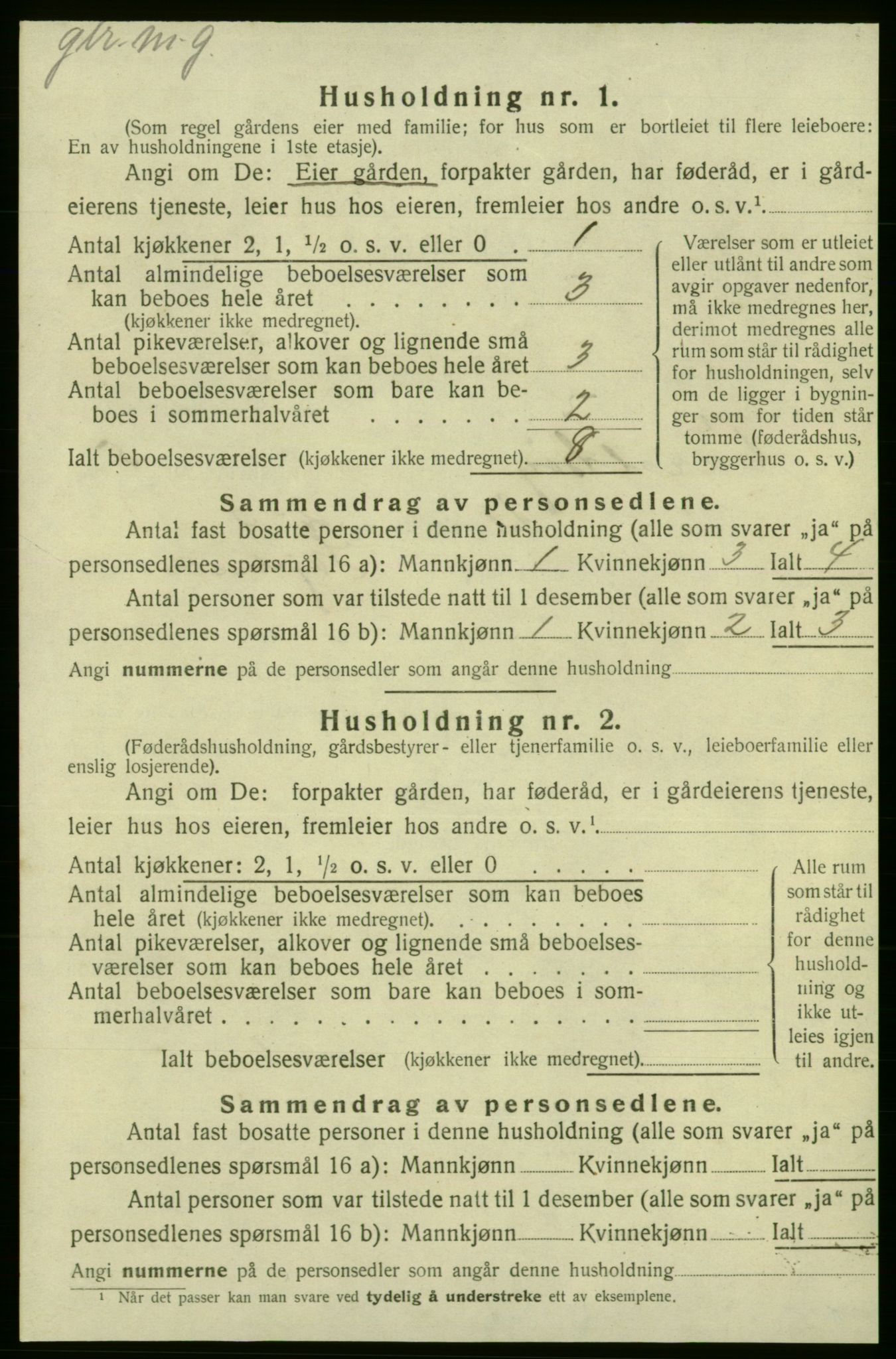 SAB, 1920 census for Varaldsøy, 1920, p. 418