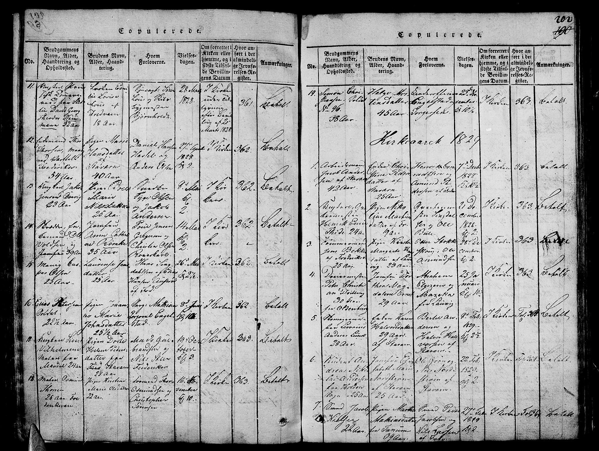 Stavern kirkebøker, SAKO/A-318/G/Ga/L0001: Parish register (copy) no. 1, 1817-1841, p. 202