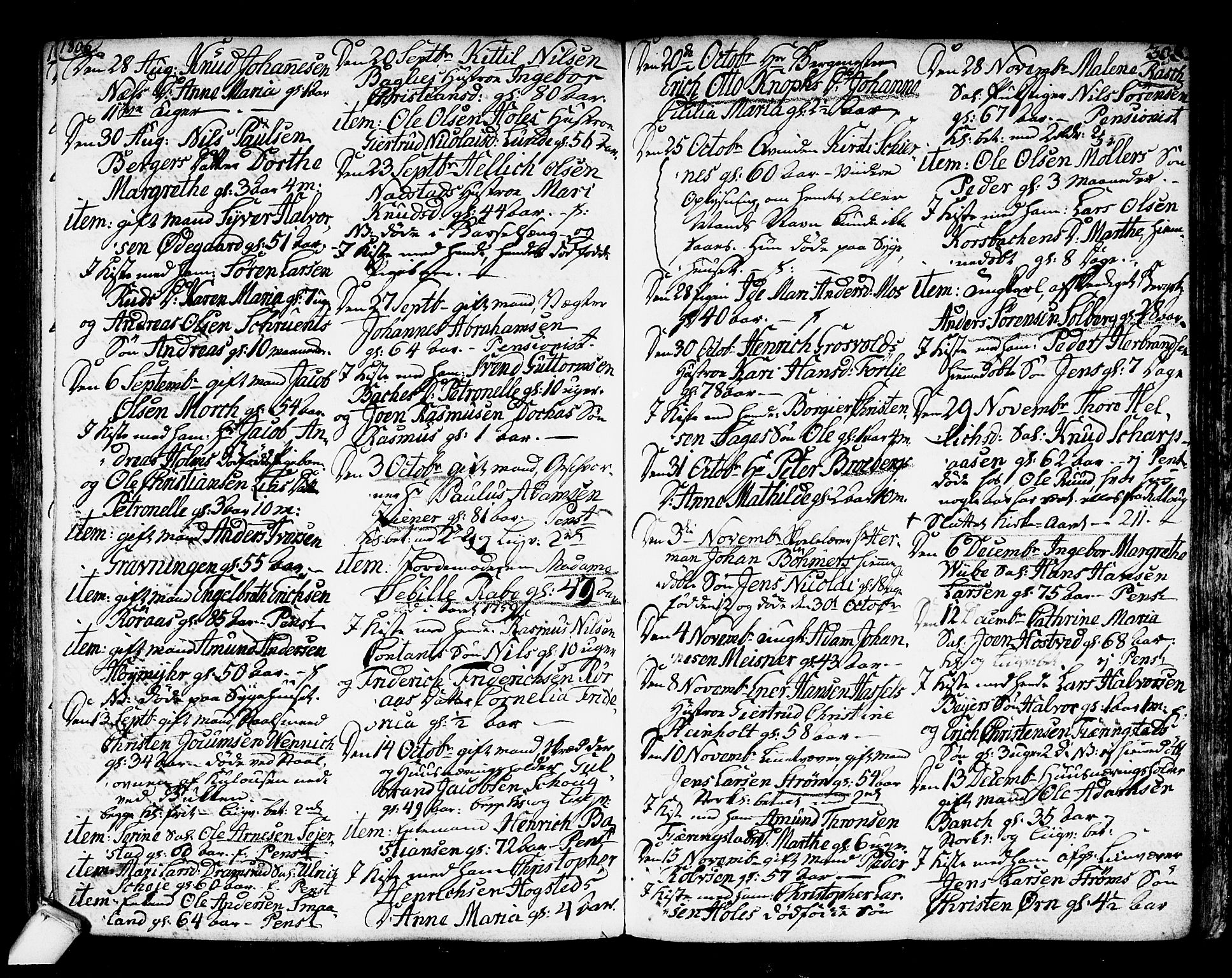 Kongsberg kirkebøker, AV/SAKO-A-22/F/Fa/L0007: Parish register (official) no. I 7, 1795-1816, p. 308