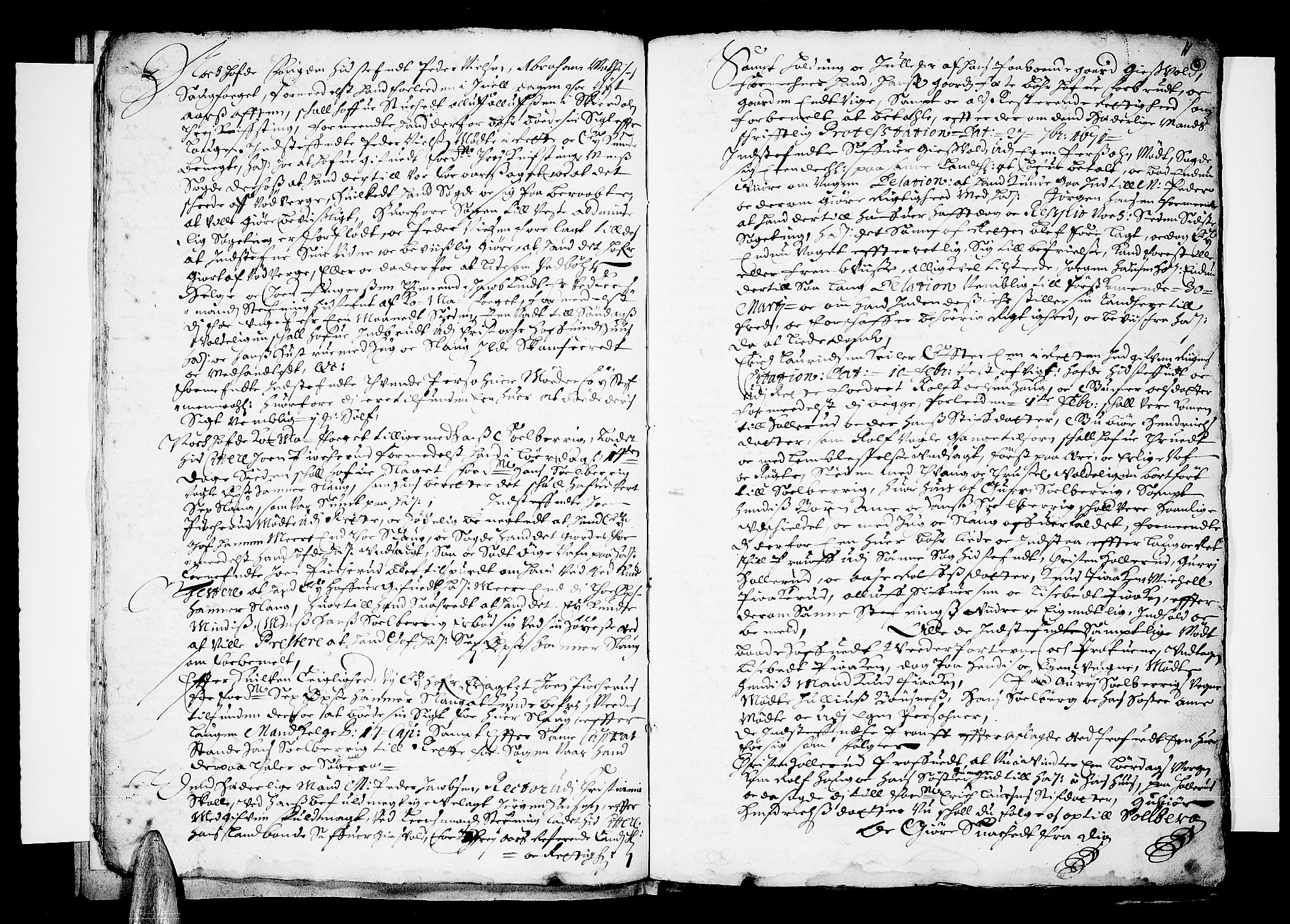 Ringerike og Hallingdal sorenskriveri, SAKO/A-81/F/Fa/Fab/L0002: Tingbok - Sorenskriveriet, 1672-1673, p. 11