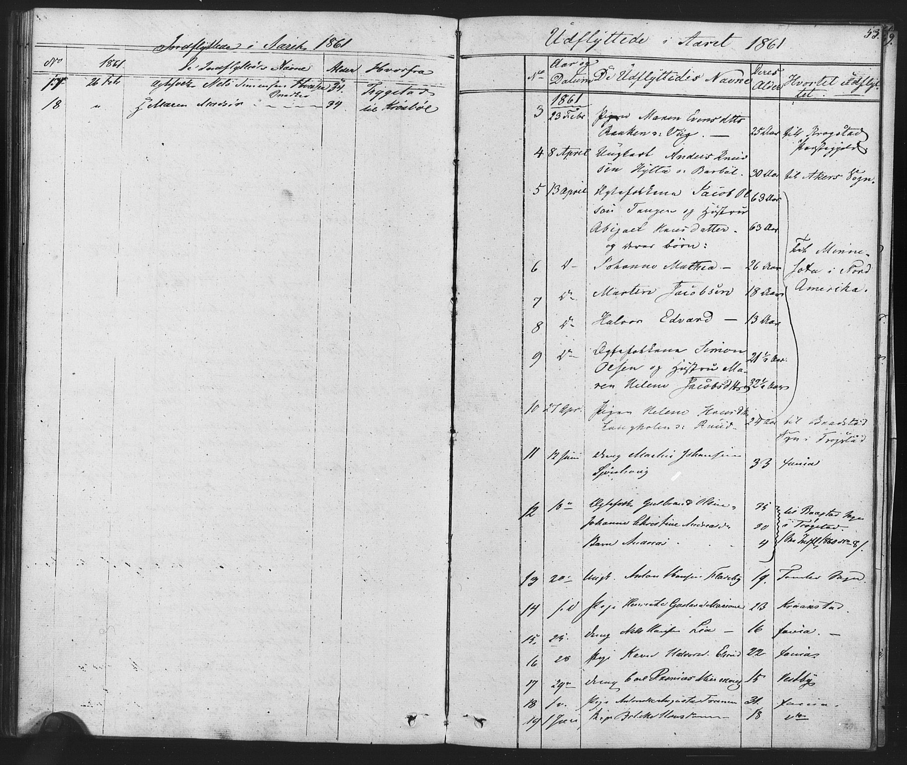 Enebakk prestekontor Kirkebøker, SAO/A-10171c/F/Fa/L0014: Parish register (official) no. I 14, 1833-1878, p. 53