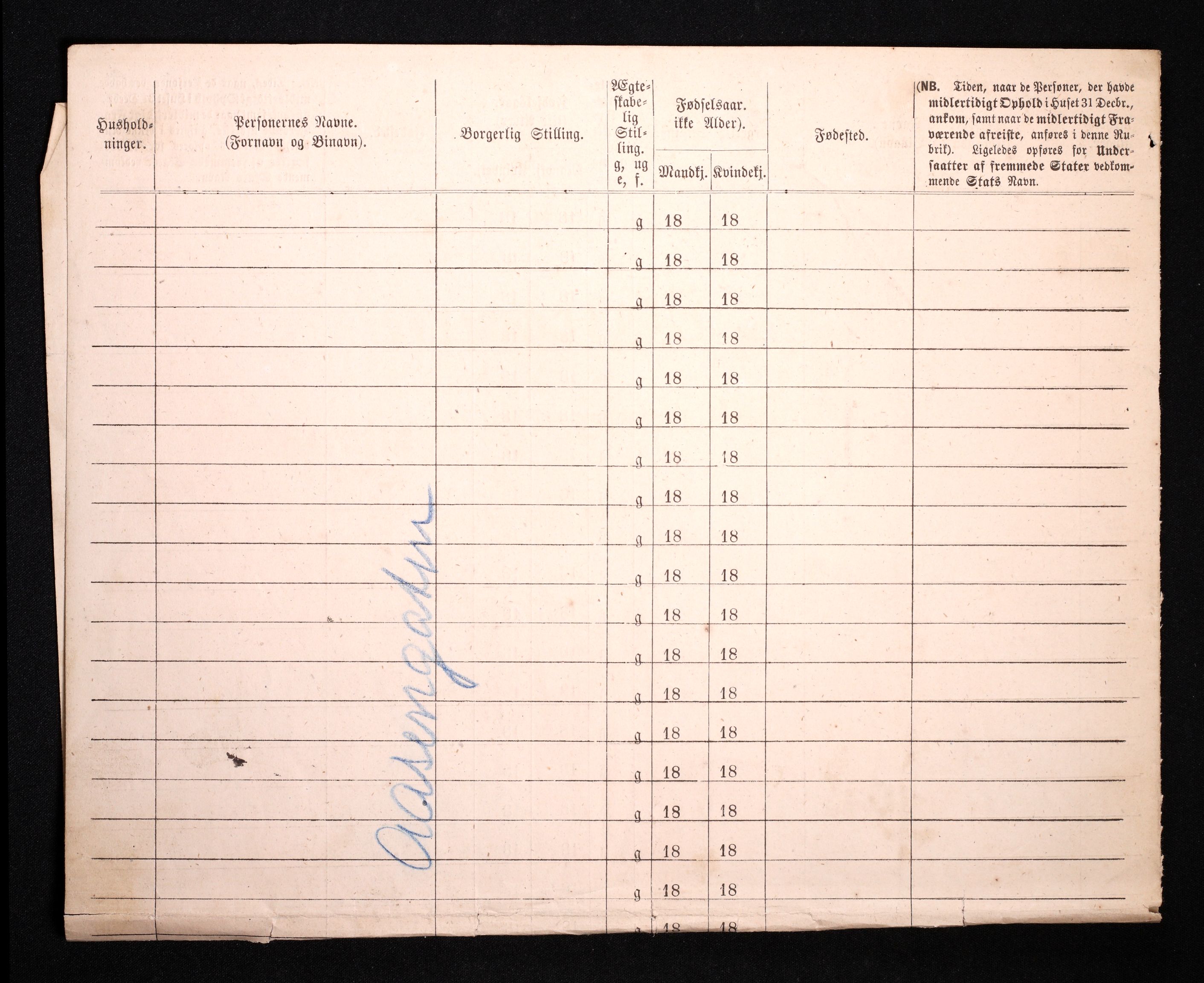 RA, 1870 census for 0301 Kristiania, 1870, p. 4797