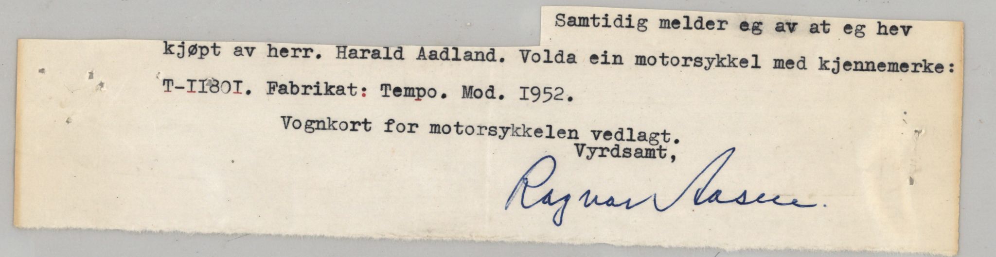 Møre og Romsdal vegkontor - Ålesund trafikkstasjon, AV/SAT-A-4099/F/Fe/L0031: Registreringskort for kjøretøy T 11800 - T 11996, 1927-1998, p. 35