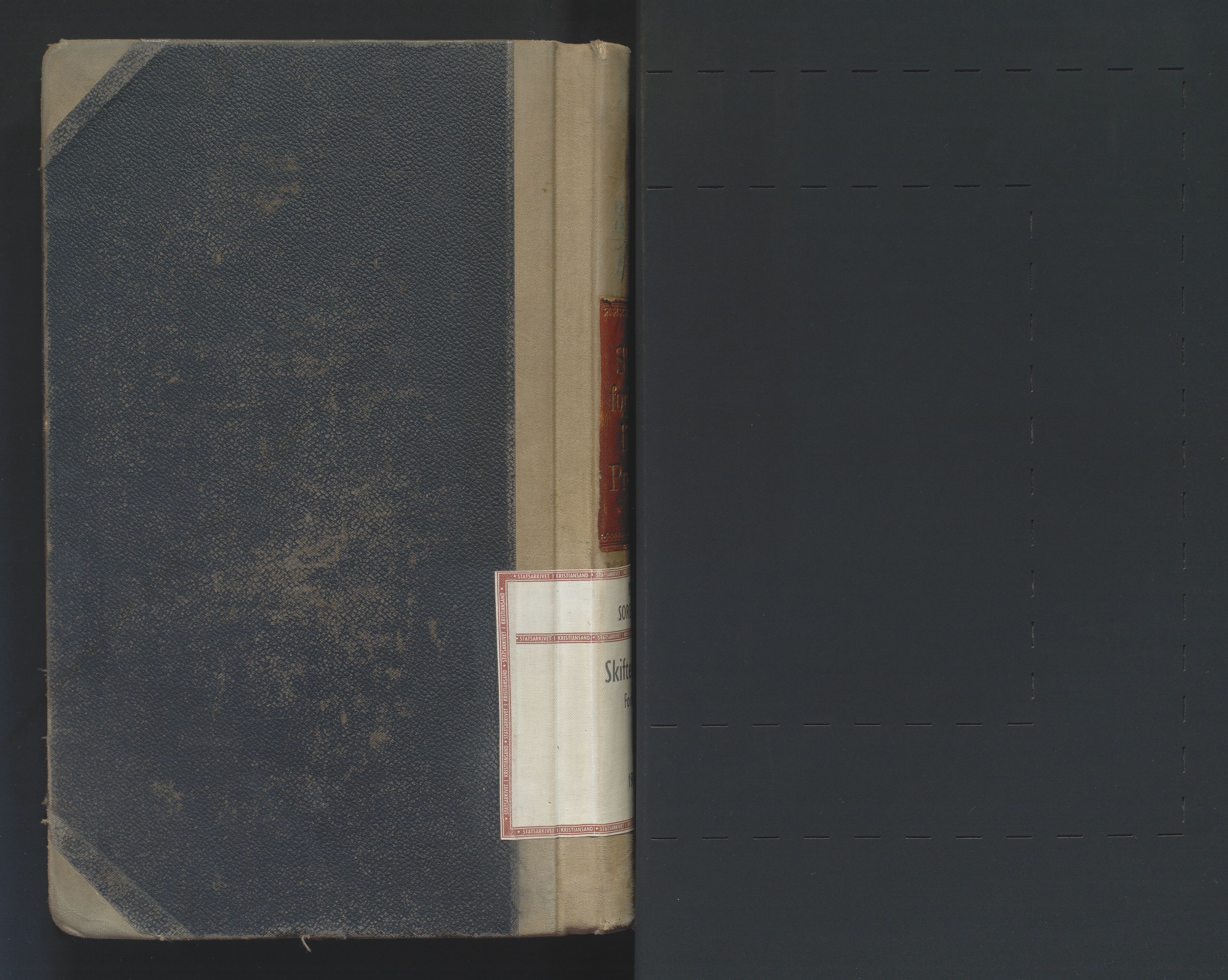 Mandal sorenskriveri, SAK/1221-0005/001/H/Hc/L0081: Skifteforhandlingsprotokoll nr 13, 1909-1913