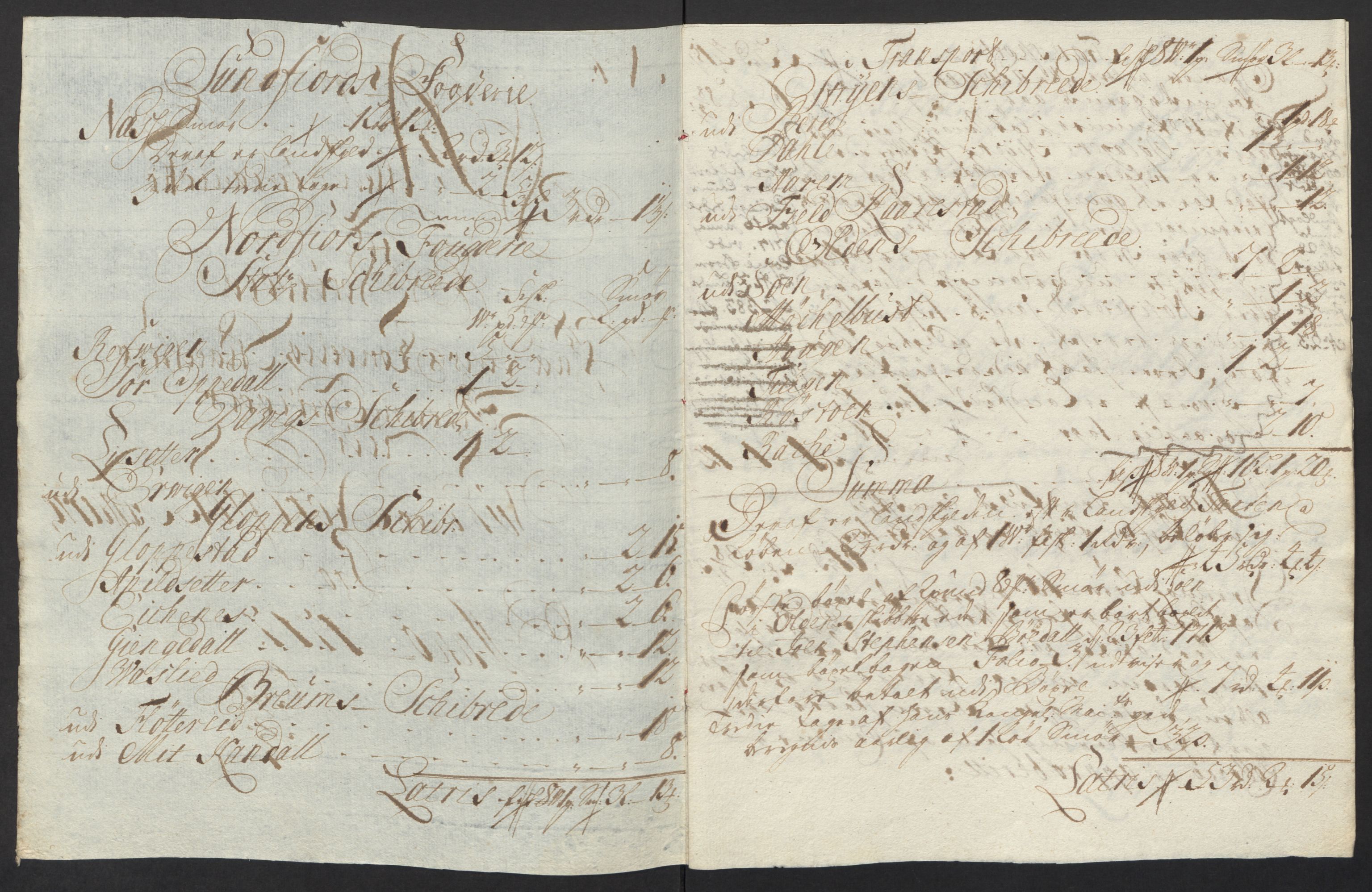 Rentekammeret inntil 1814, Reviderte regnskaper, Fogderegnskap, AV/RA-EA-4092/R53/L3441: Fogderegnskap Sunn- og Nordfjord, 1717-1718, p. 61