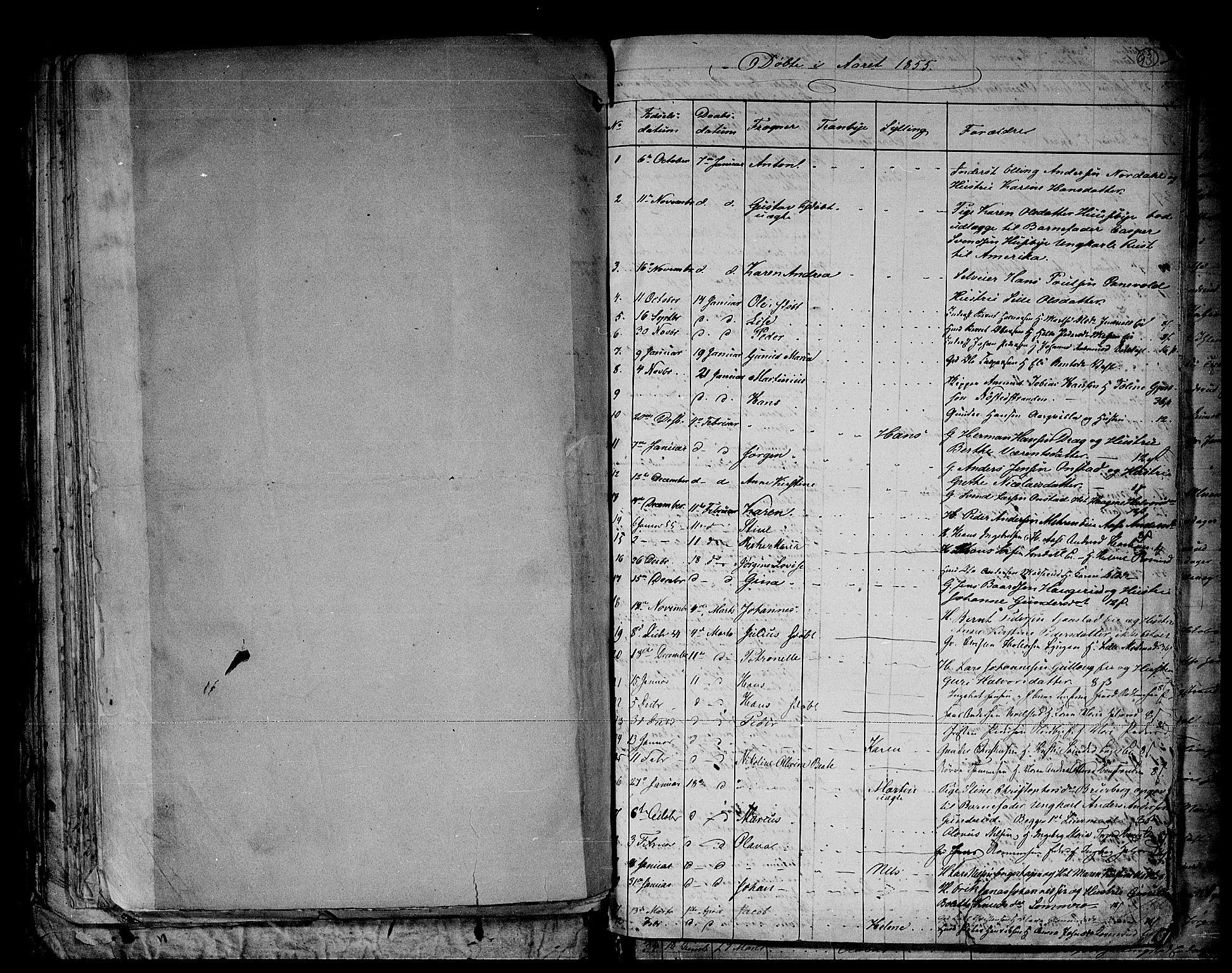 Lier kirkebøker, AV/SAKO-A-230/G/Ga/L0002: Parish register (copy) no. I 2, 1841-1862, p. 93