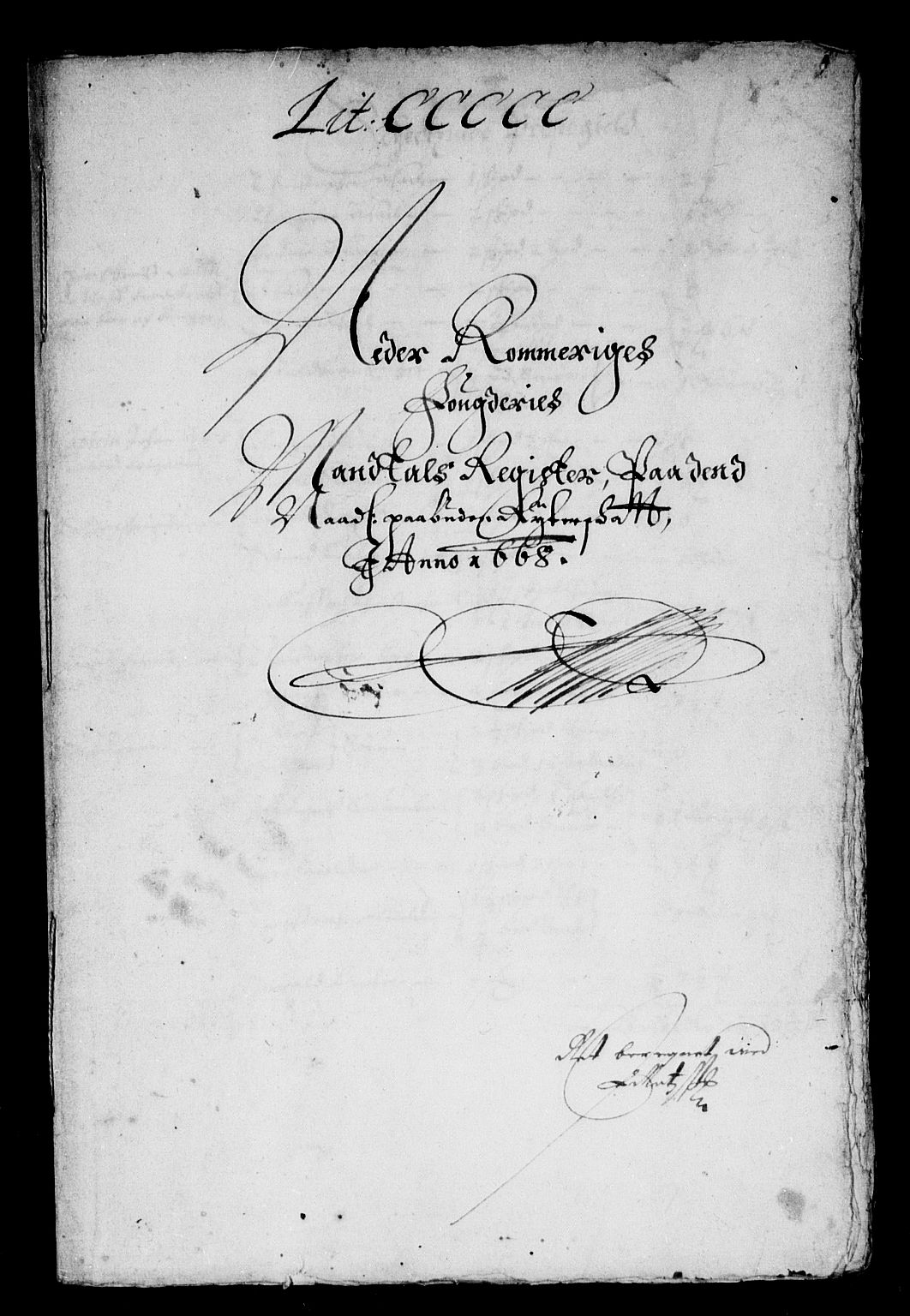 Rentekammeret inntil 1814, Reviderte regnskaper, Stiftamtstueregnskaper, Landkommissariatet på Akershus og Akershus stiftamt, AV/RA-EA-5869/R/Rb/L0053: Akershus stiftamt, 1668