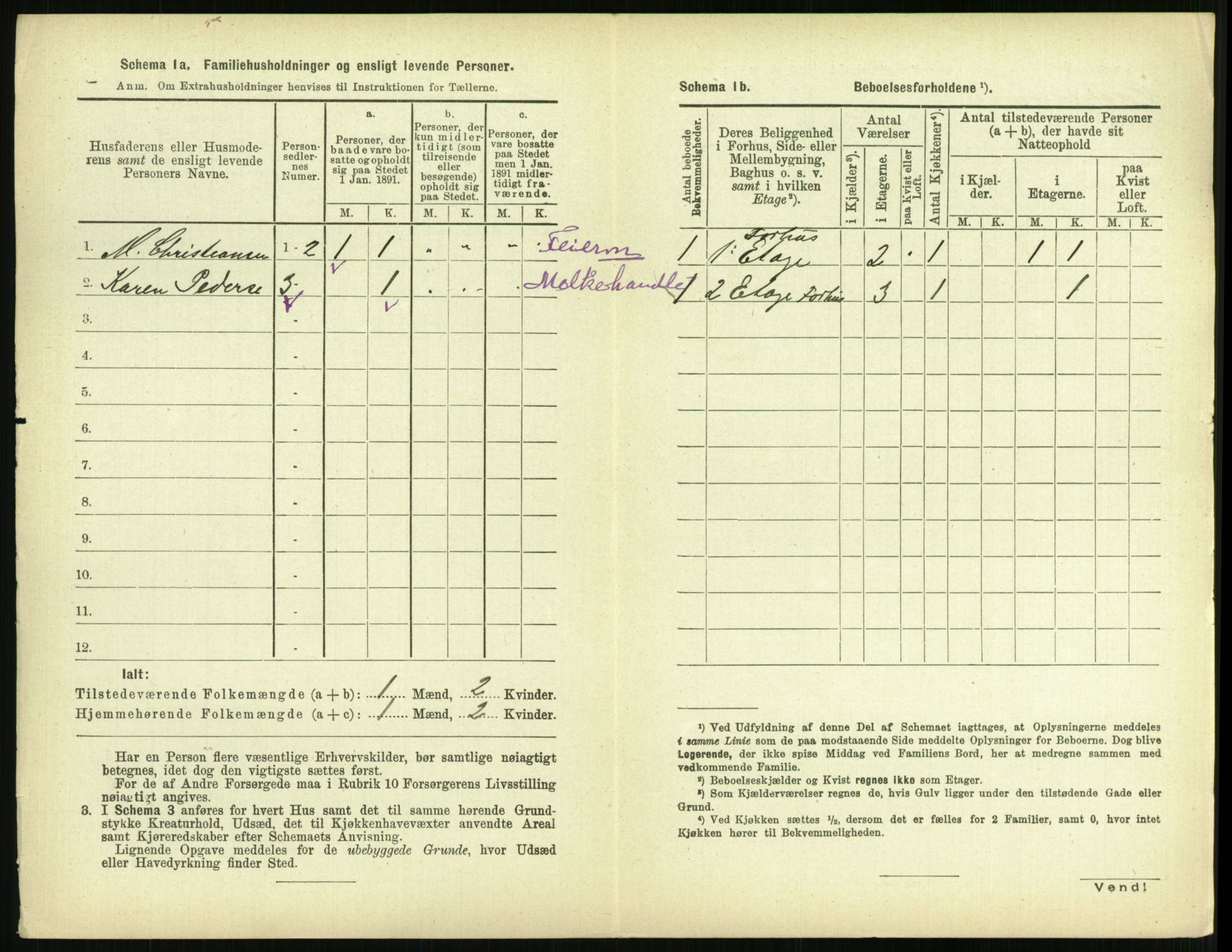 RA, 1891 census for 0802 Langesund, 1891, p. 119