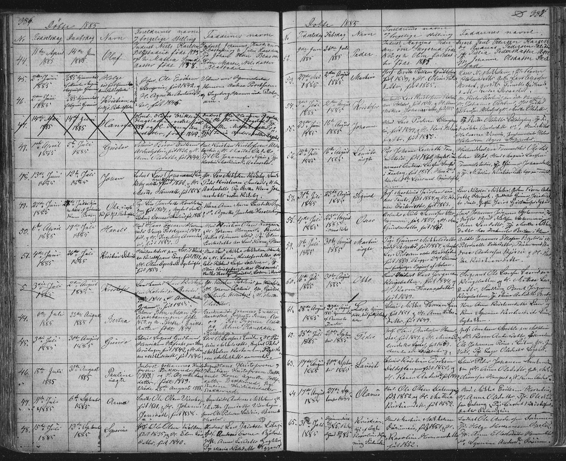 Vang prestekontor, Hedmark, AV/SAH-PREST-008/H/Ha/Hab/L0010A: Parish register (copy) no. 10a, 1854-1896, p. 386-387