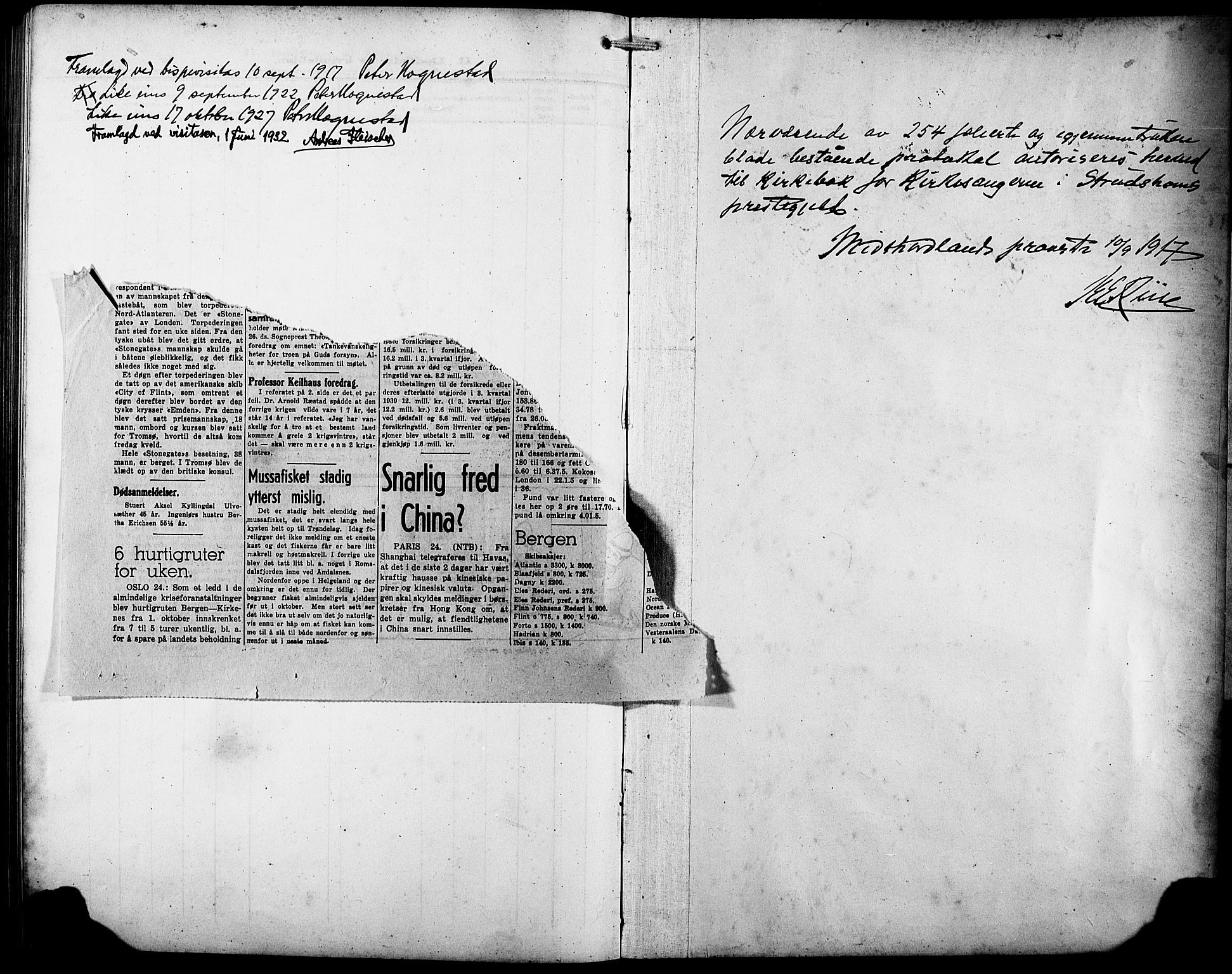 Askøy Sokneprestembete, AV/SAB-A-74101/H/Ha/Hab/Haba/L0011: Parish register (copy) no. A 11, 1908-1931