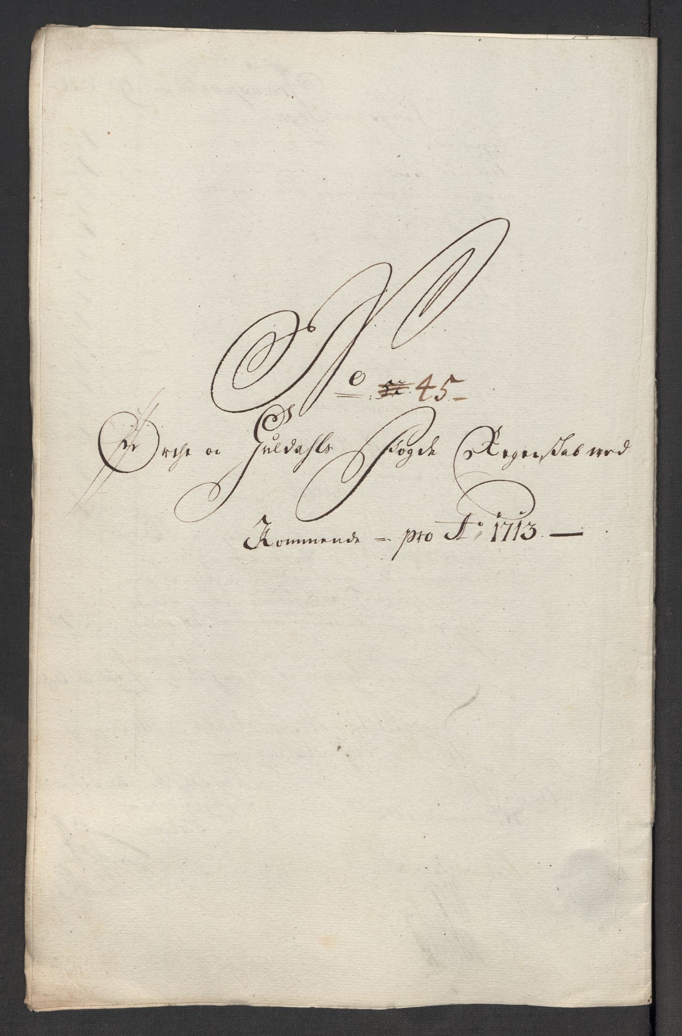 Rentekammeret inntil 1814, Reviderte regnskaper, Fogderegnskap, AV/RA-EA-4092/R60/L3964: Fogderegnskap Orkdal og Gauldal, 1713, p. 405