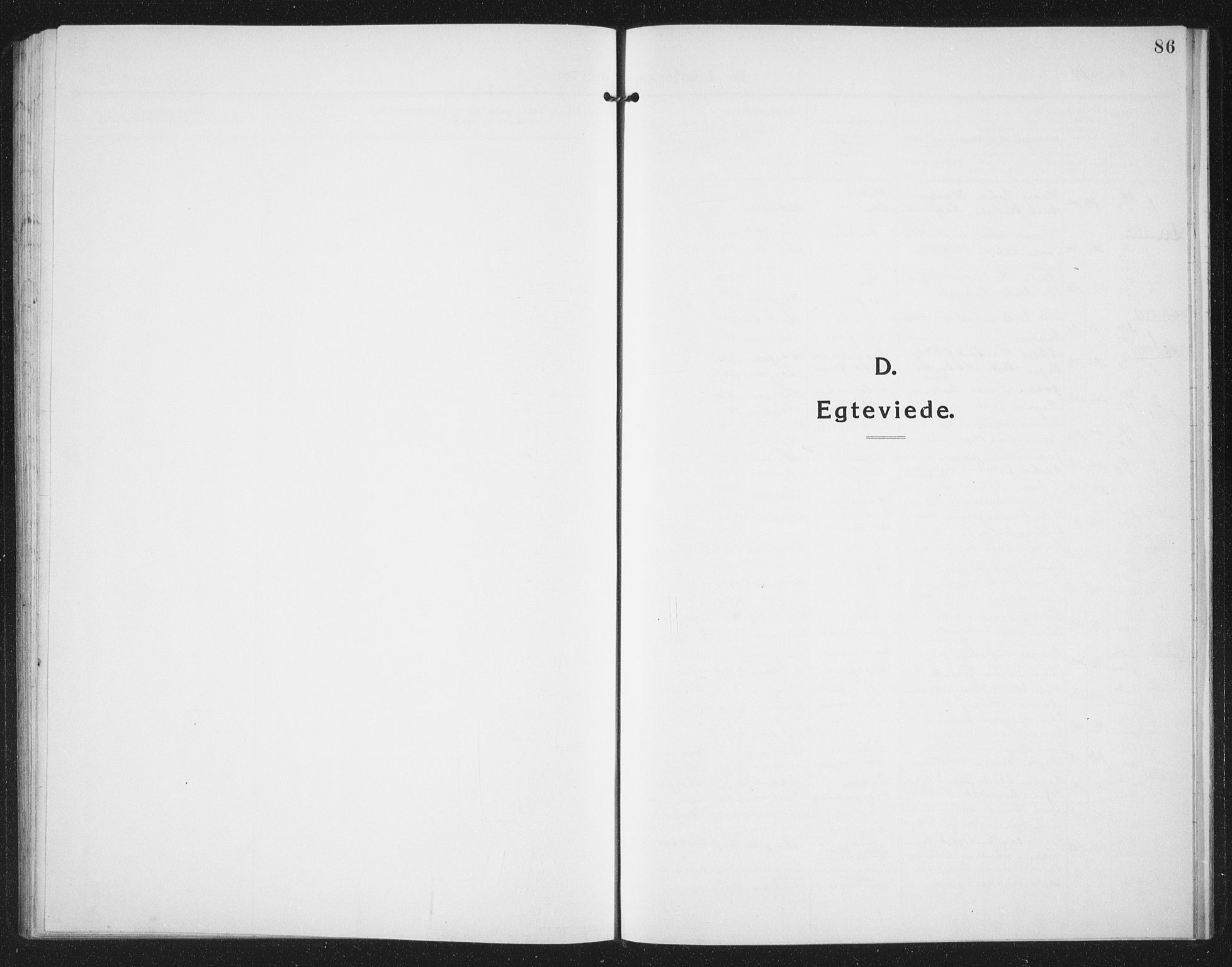 Ministerialprotokoller, klokkerbøker og fødselsregistre - Sør-Trøndelag, AV/SAT-A-1456/659/L0750: Parish register (copy) no. 659C07, 1914-1940, p. 86