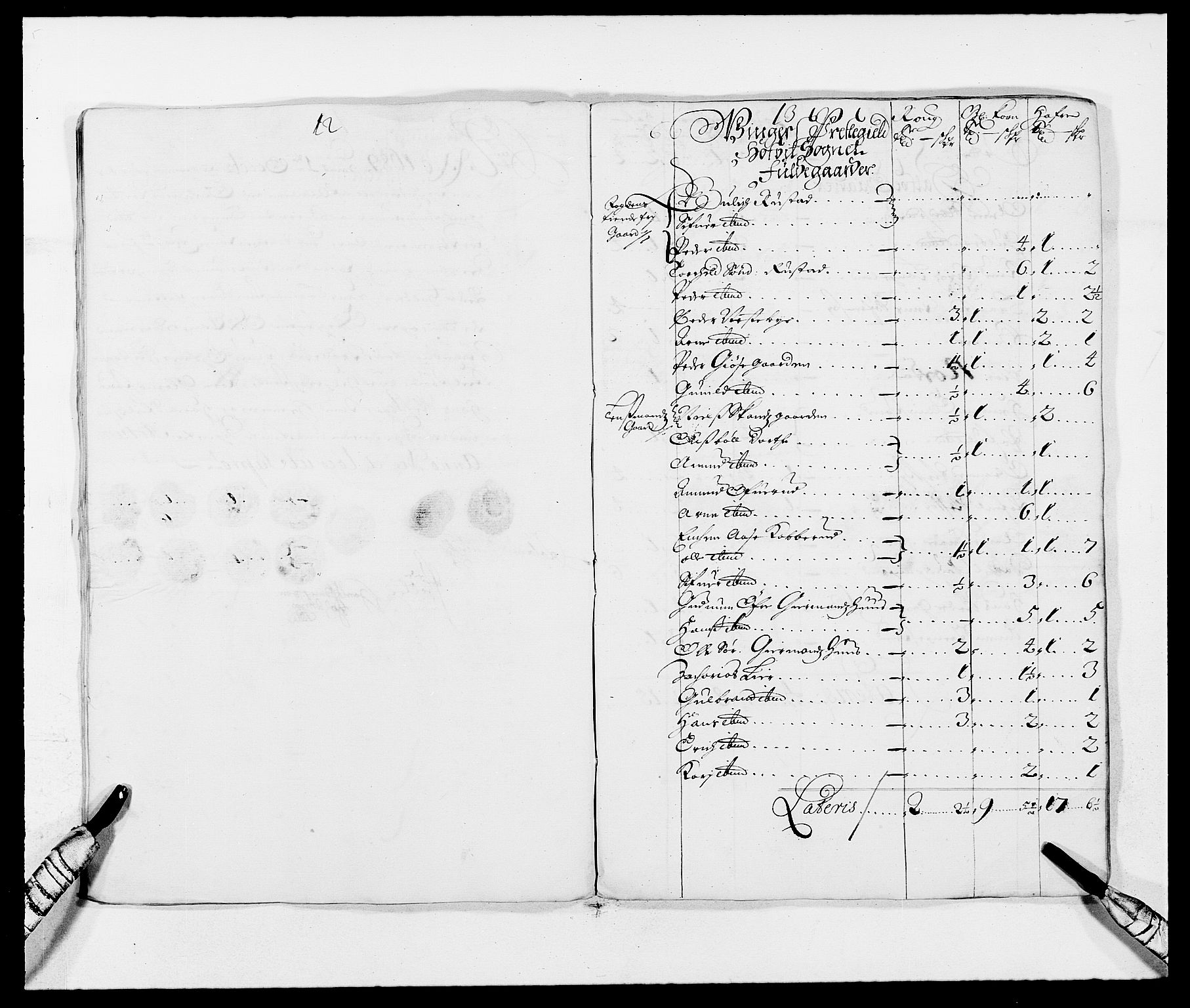 Rentekammeret inntil 1814, Reviderte regnskaper, Fogderegnskap, AV/RA-EA-4092/R13/L0827: Fogderegnskap Solør, Odal og Østerdal, 1689, p. 187