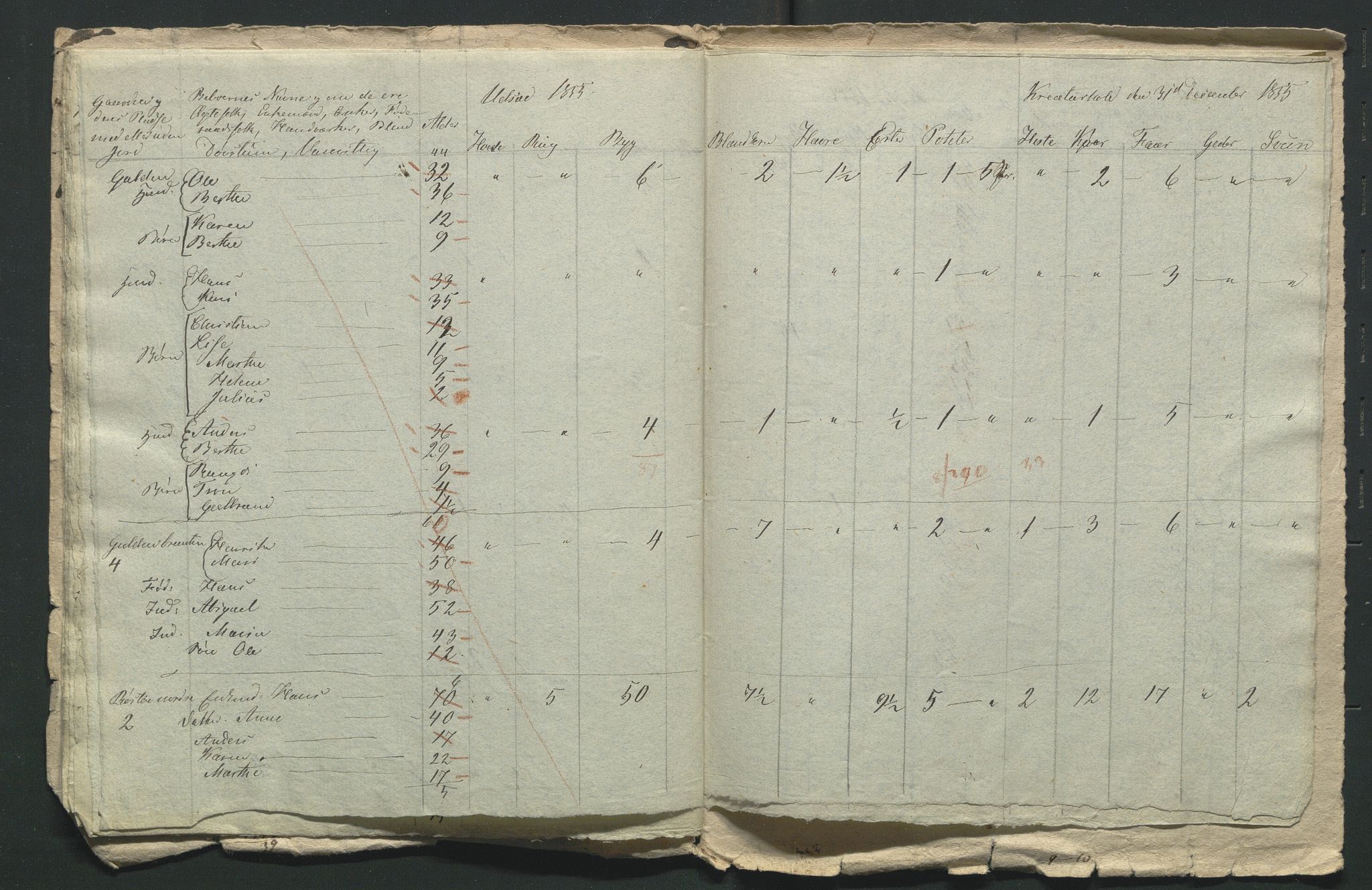 SAH, 1855 Census for Jevnaker parish, 1855, p. 144