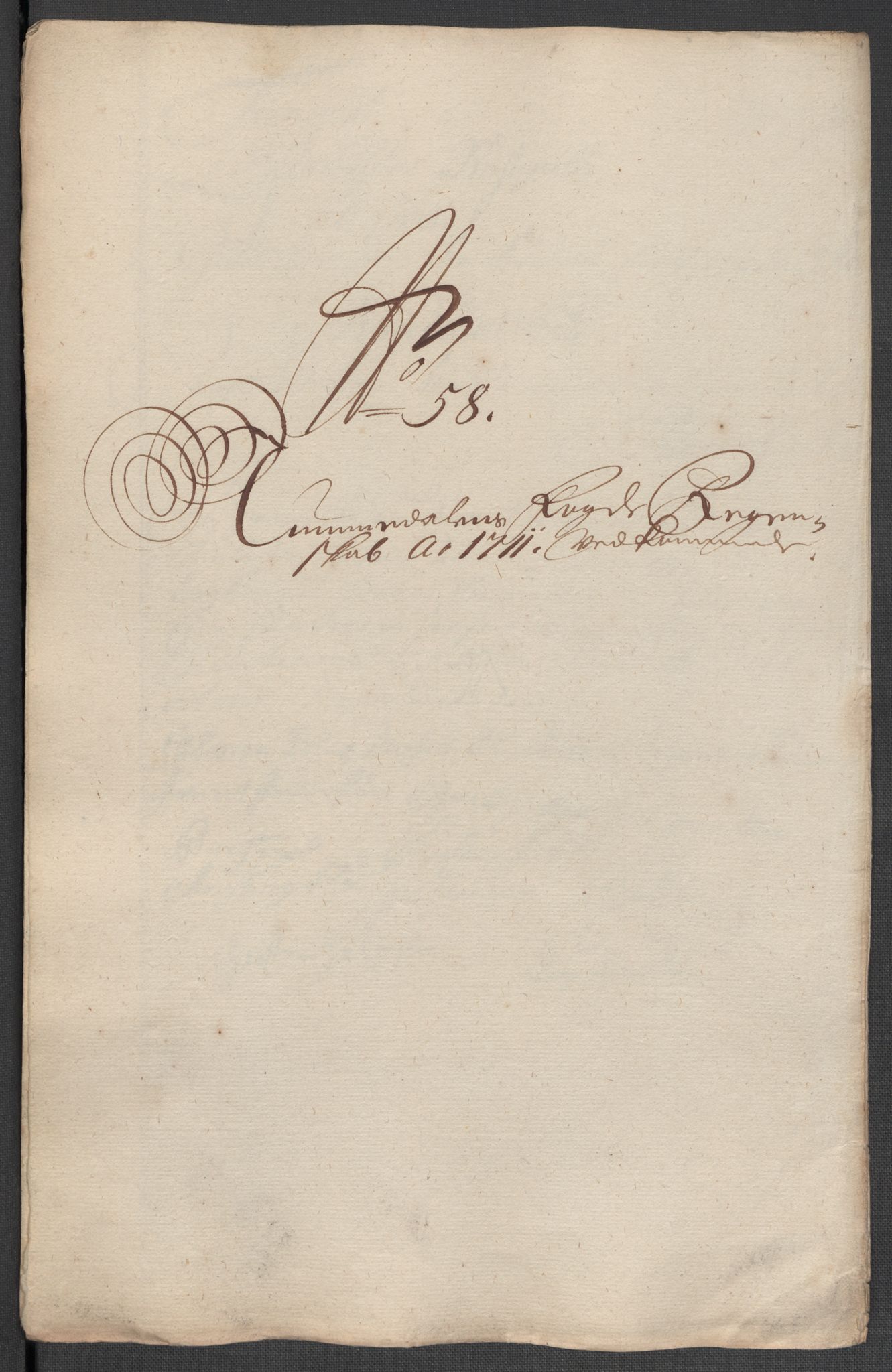 Rentekammeret inntil 1814, Reviderte regnskaper, Fogderegnskap, AV/RA-EA-4092/R64/L4432: Fogderegnskap Namdal, 1711, p. 205