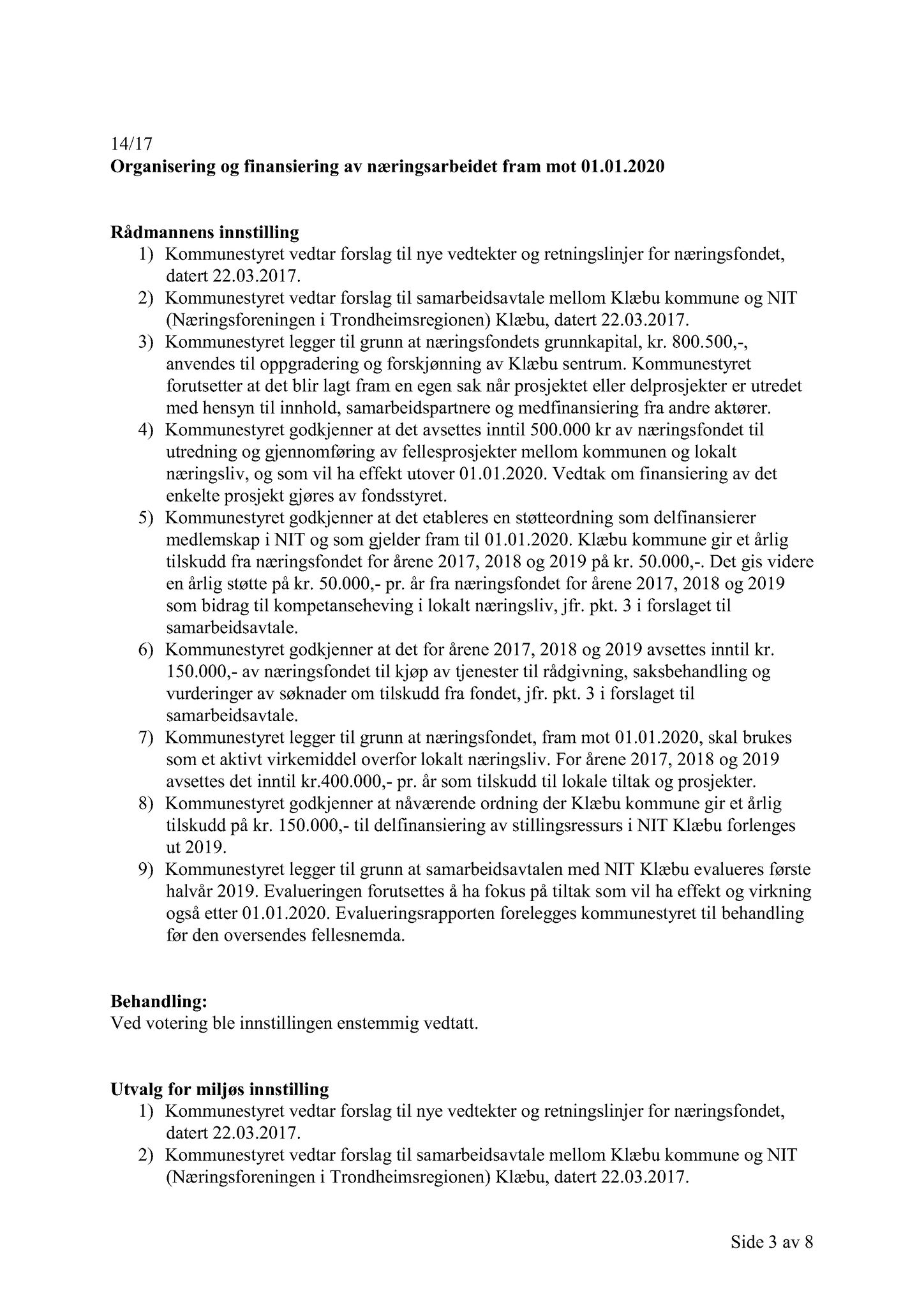 Klæbu Kommune, TRKO/KK/06-UM/L004: Utvalg for miljø - Møtedokumenter 2017, 2017, p. 736