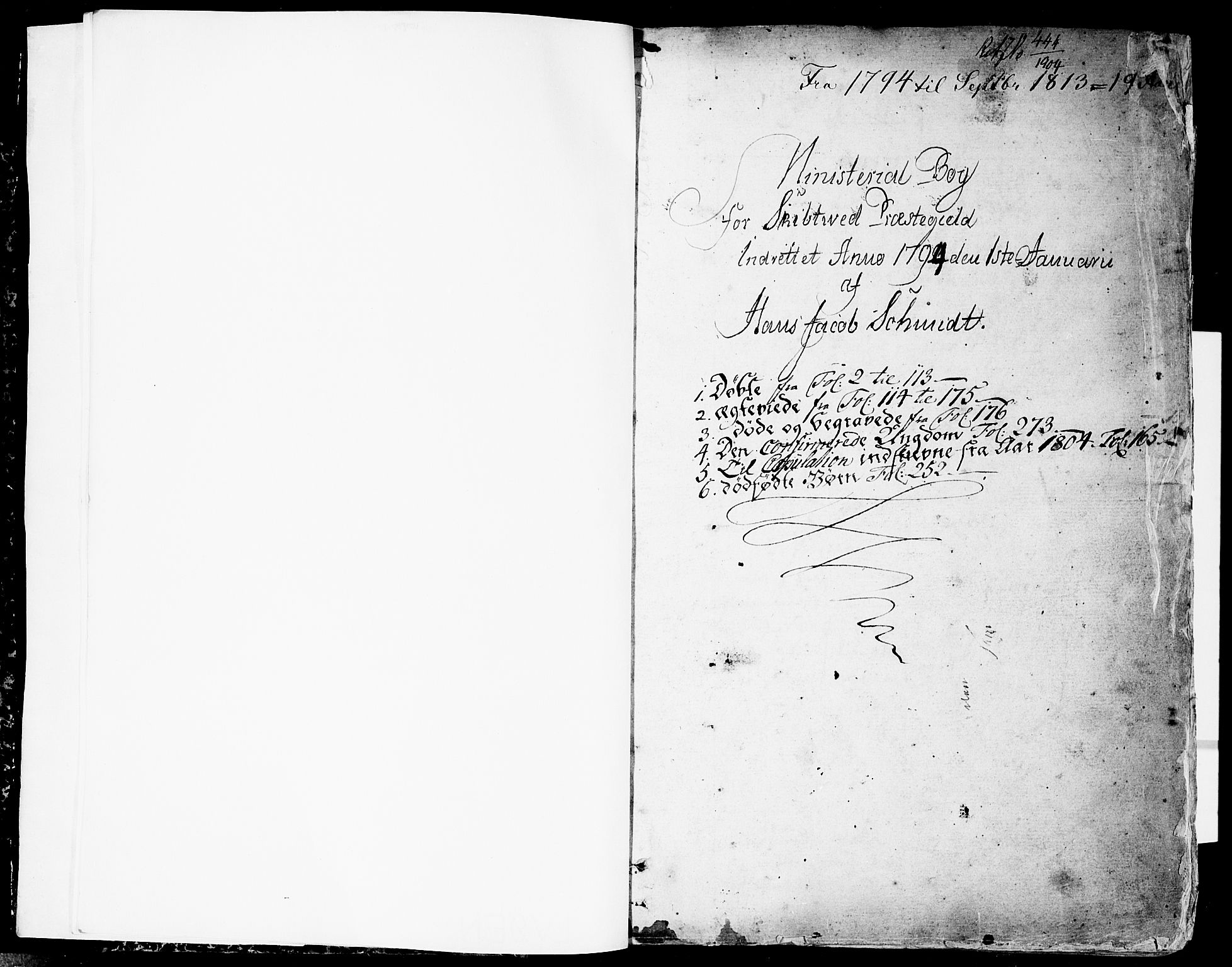 Skiptvet prestekontor Kirkebøker, AV/SAO-A-20009/F/Fa/L0004: Parish register (official) no. 4, 1794-1814, p. 1