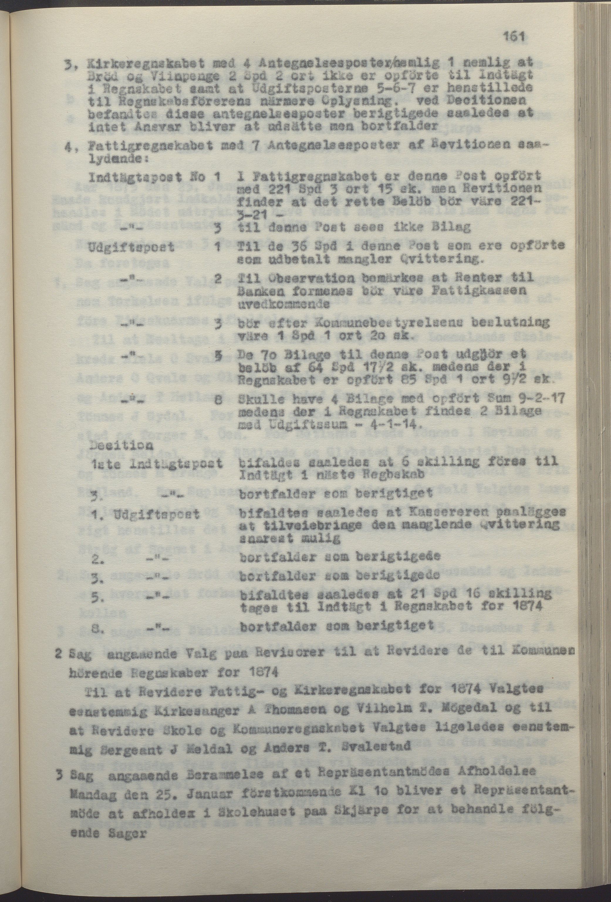 Helleland kommune - Formannskapet, IKAR/K-100479/A/Ab/L0002: Avskrift av møtebok, 1866-1887, p. 161